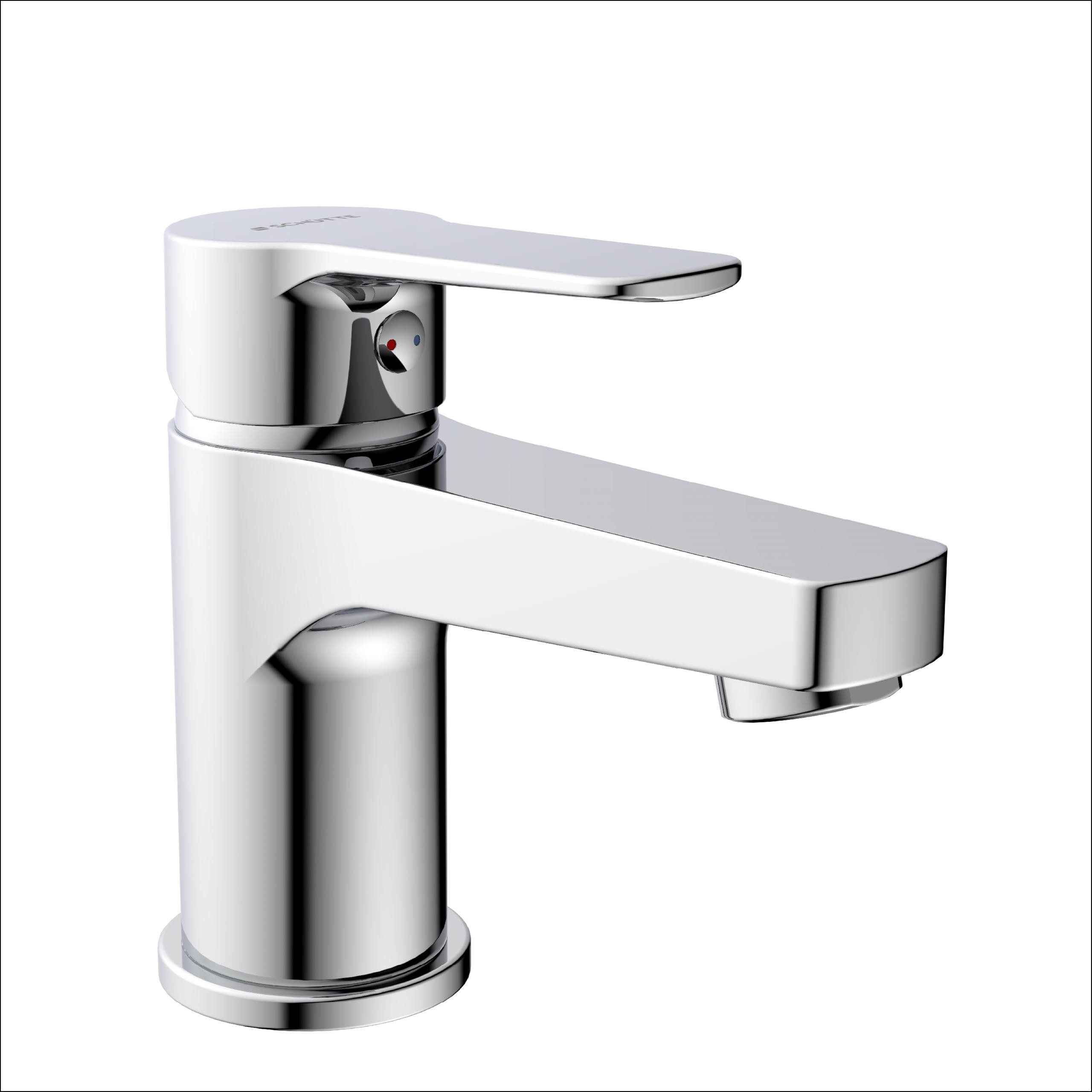 Schütte Waschtischarmatur PADUA chrom Kartusche, Marken-Mischdüse, Flexschl günstig online kaufen