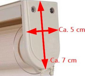 Doppelrollo Erol, DELAVITA, Lichtschutz, mit Bohren, freihängend, verschraubt, im Fixmaß, mit Perlenabschluss, monochrom, basic