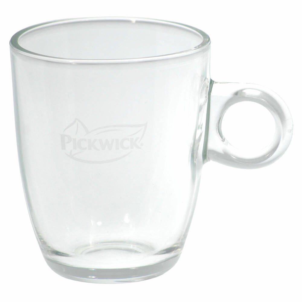 Teeglas Tee Glas hitzebeständig, Becher mit Henkel, 250 ml