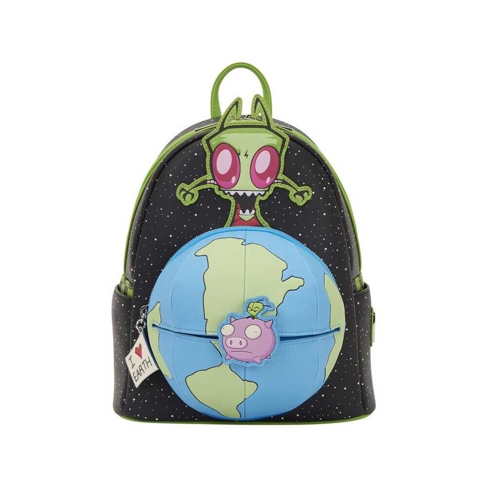 Loungefly Rucksack Nickelodeon by Loungefly Mini Rucksack Invader Zim Glow