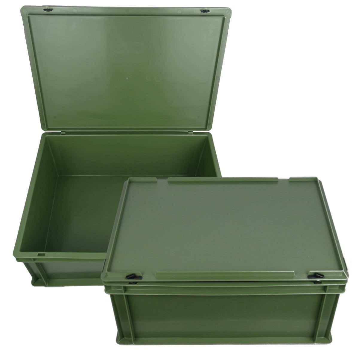 BWuM Kiste Original Bundeswehr Stapelbox mit Deckel 65L (groß)