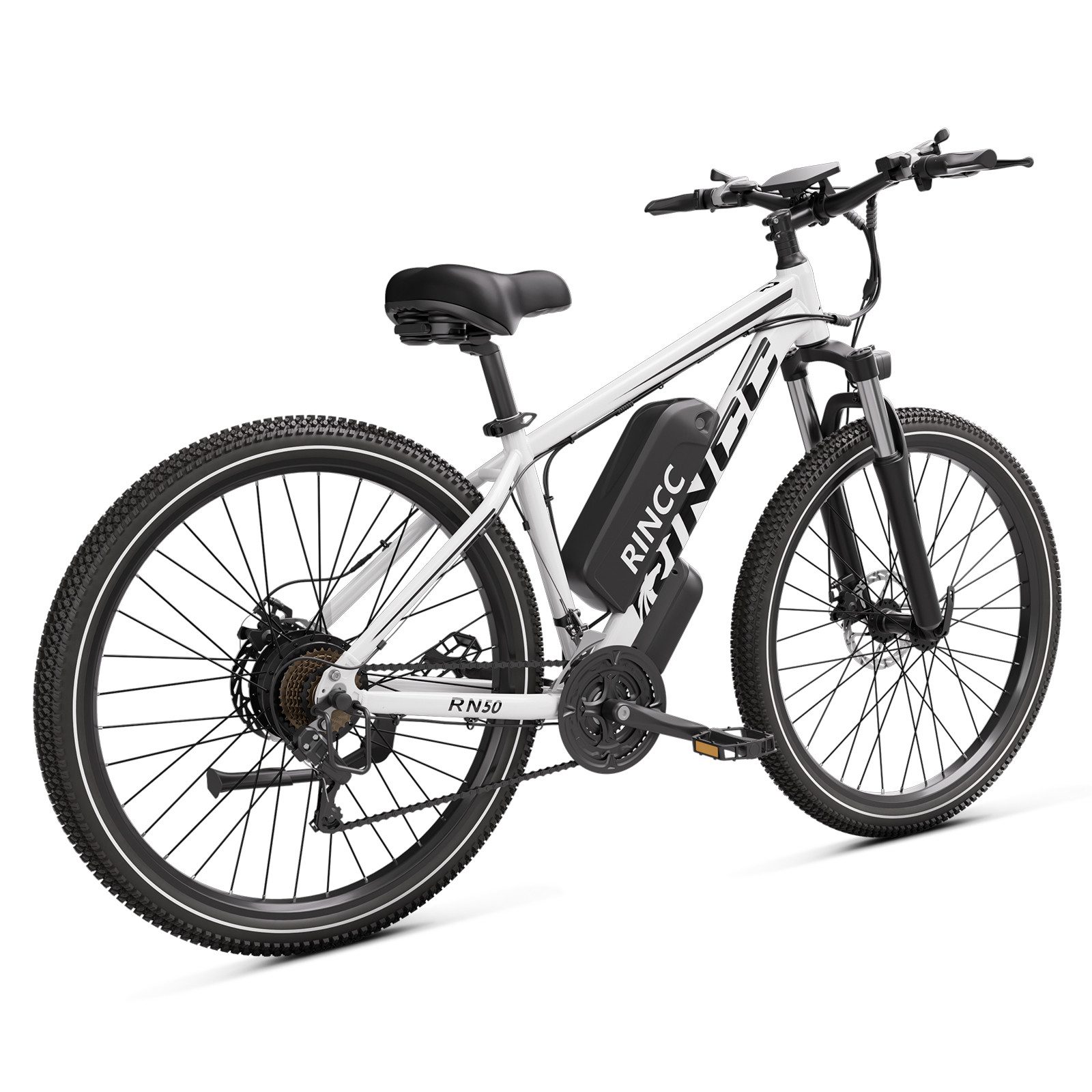Rincc E-Bike 29" 48V 15Ah bis 100km, 21-Gang, 29x2,1" MTB, Farb-LCD, 15 Wh