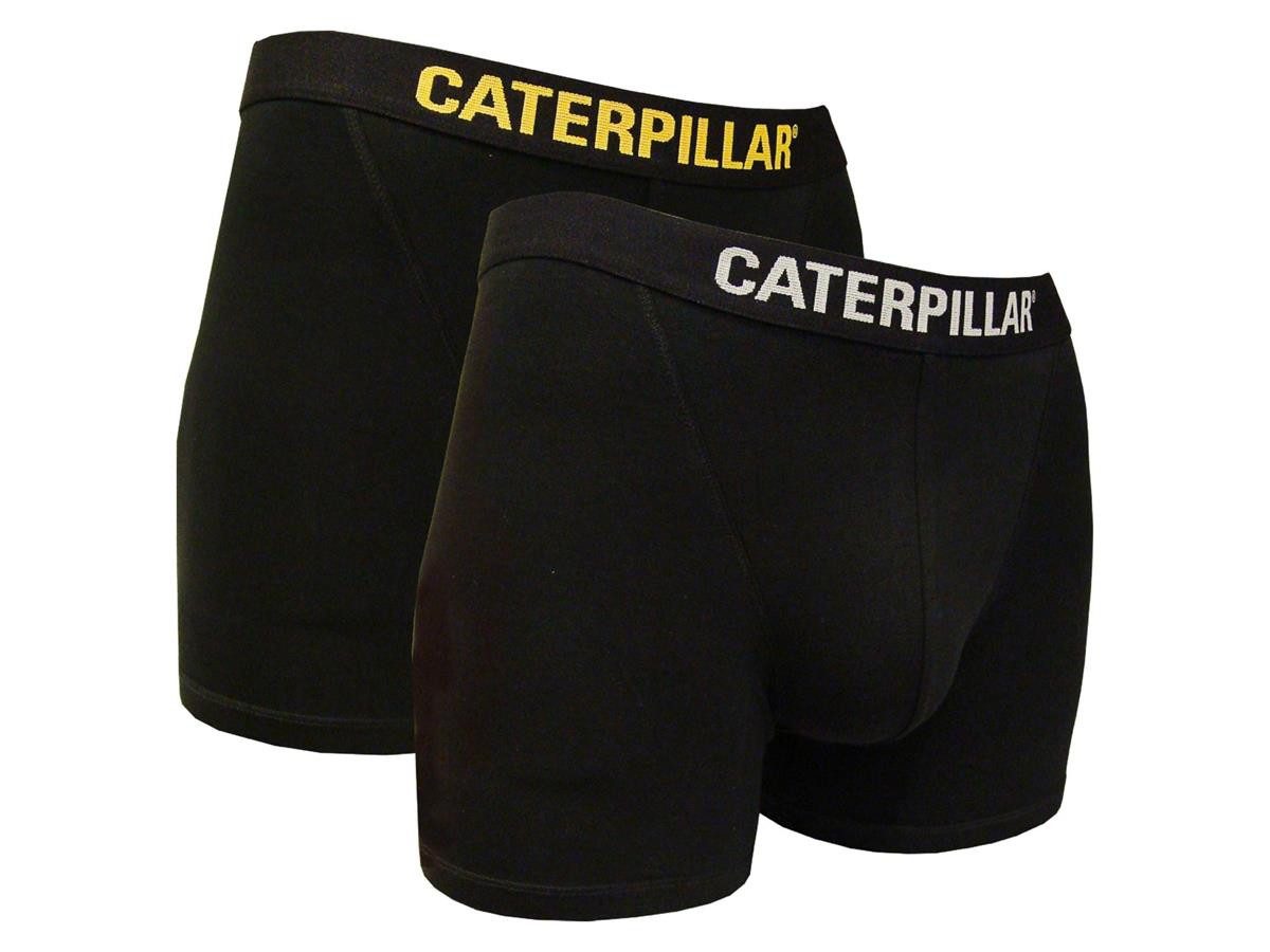 CAT schwarz L 2 Stück Baumwolle mit CAT-Schriftzug elastischem Bund