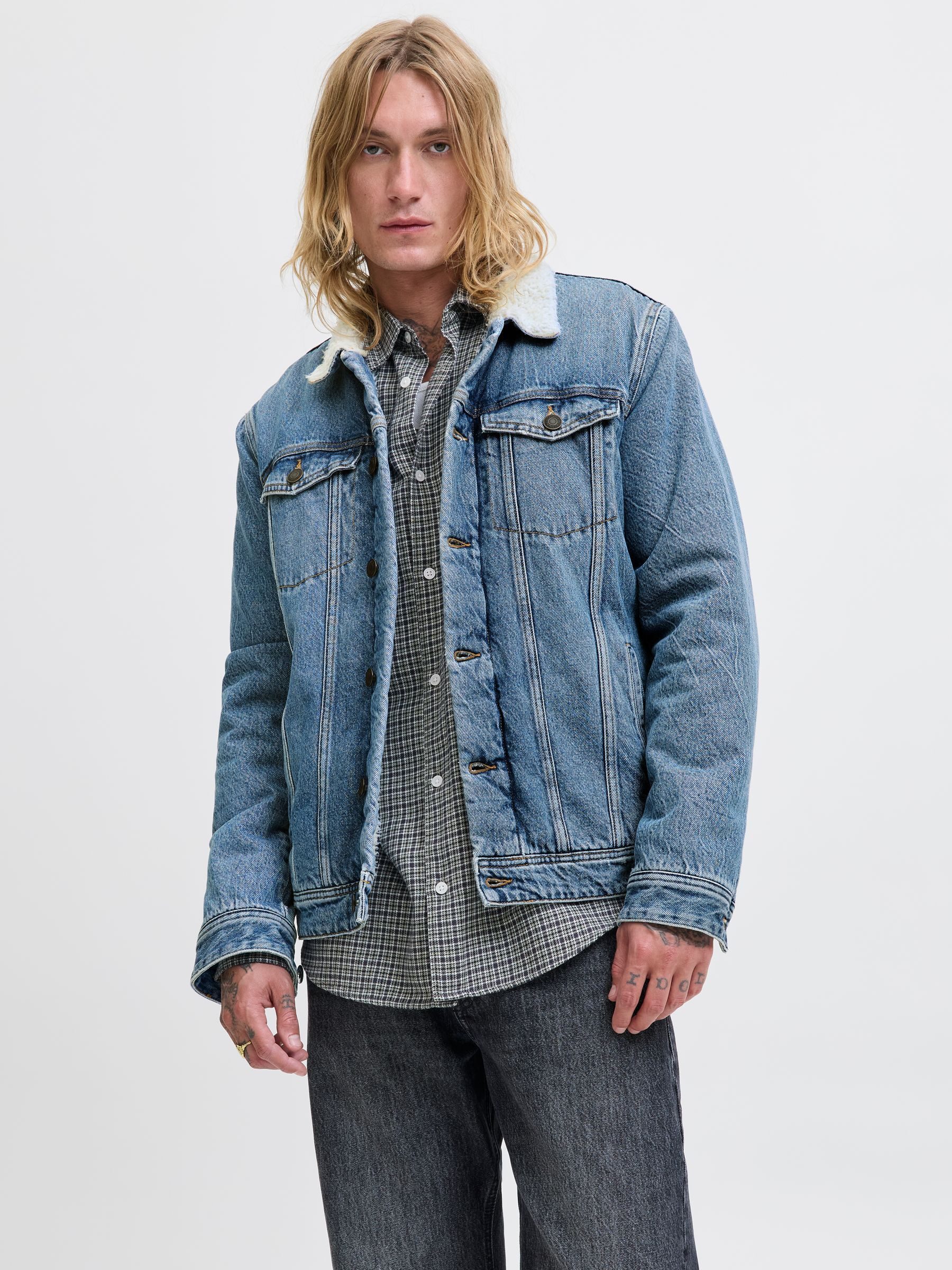 Jack & Jones Jeansjacke JJIJEAN JJJACKET W. SHERPA AKM 024 SN günstig online kaufen