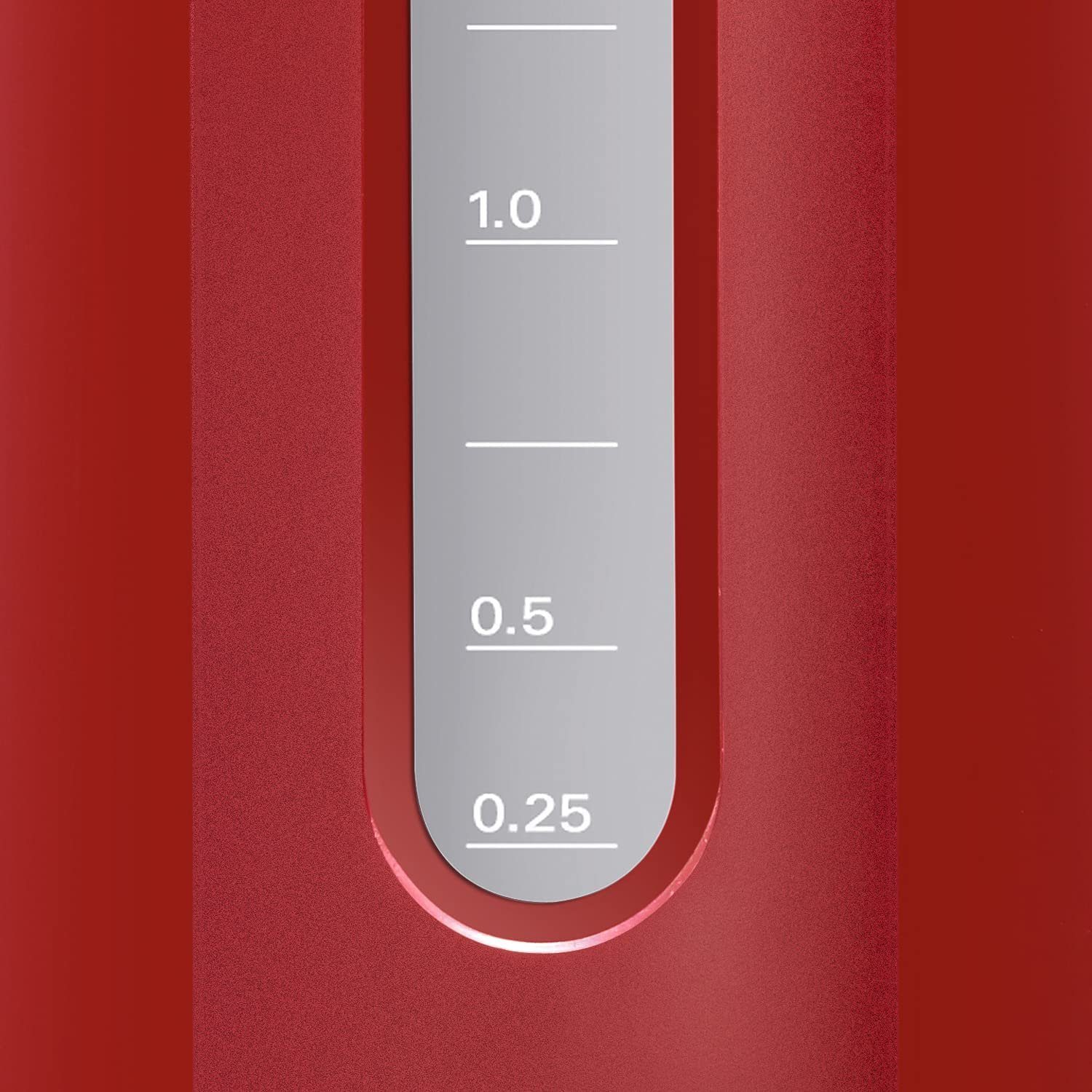 2400 Wasserkocher kabelloser Wasserstandsanzeige W CompactClass, BOSCH Rot Wasserkocher