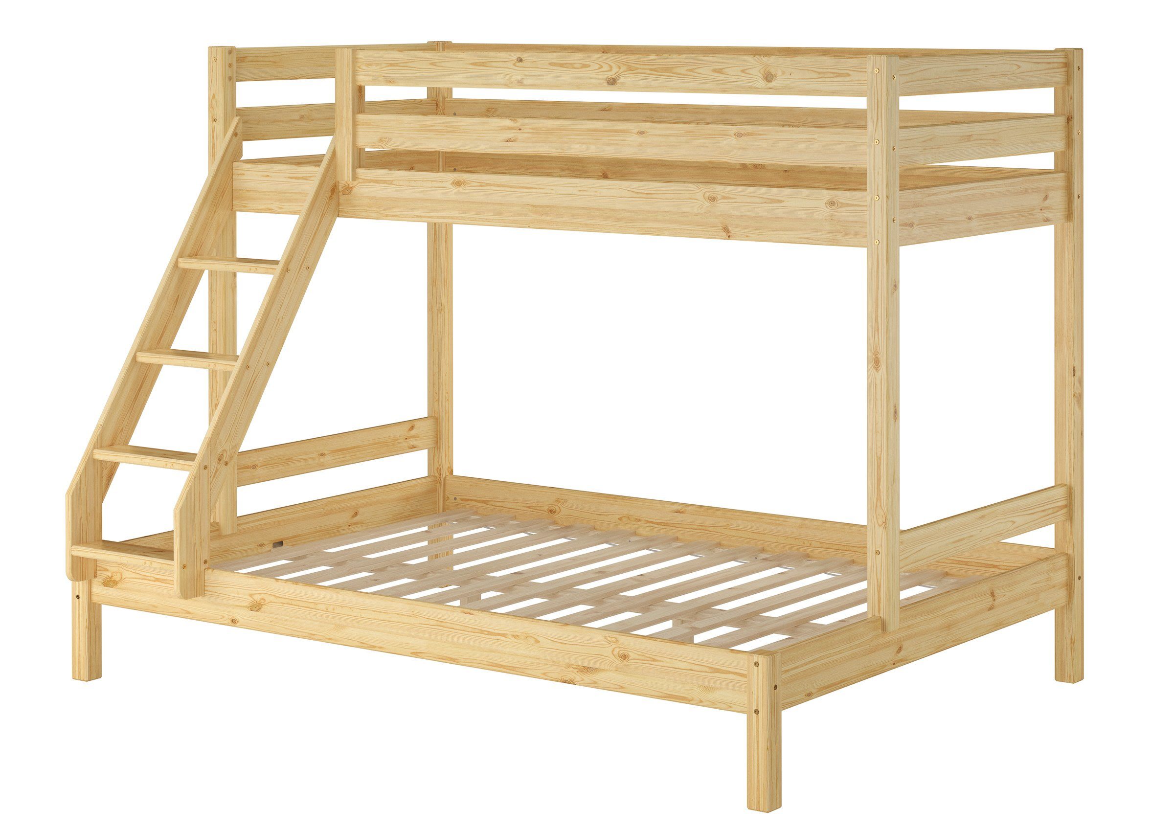 ERST-HOLZ Etagenbett Doppel-Etagenbett 90 x 200 günstig online kaufen