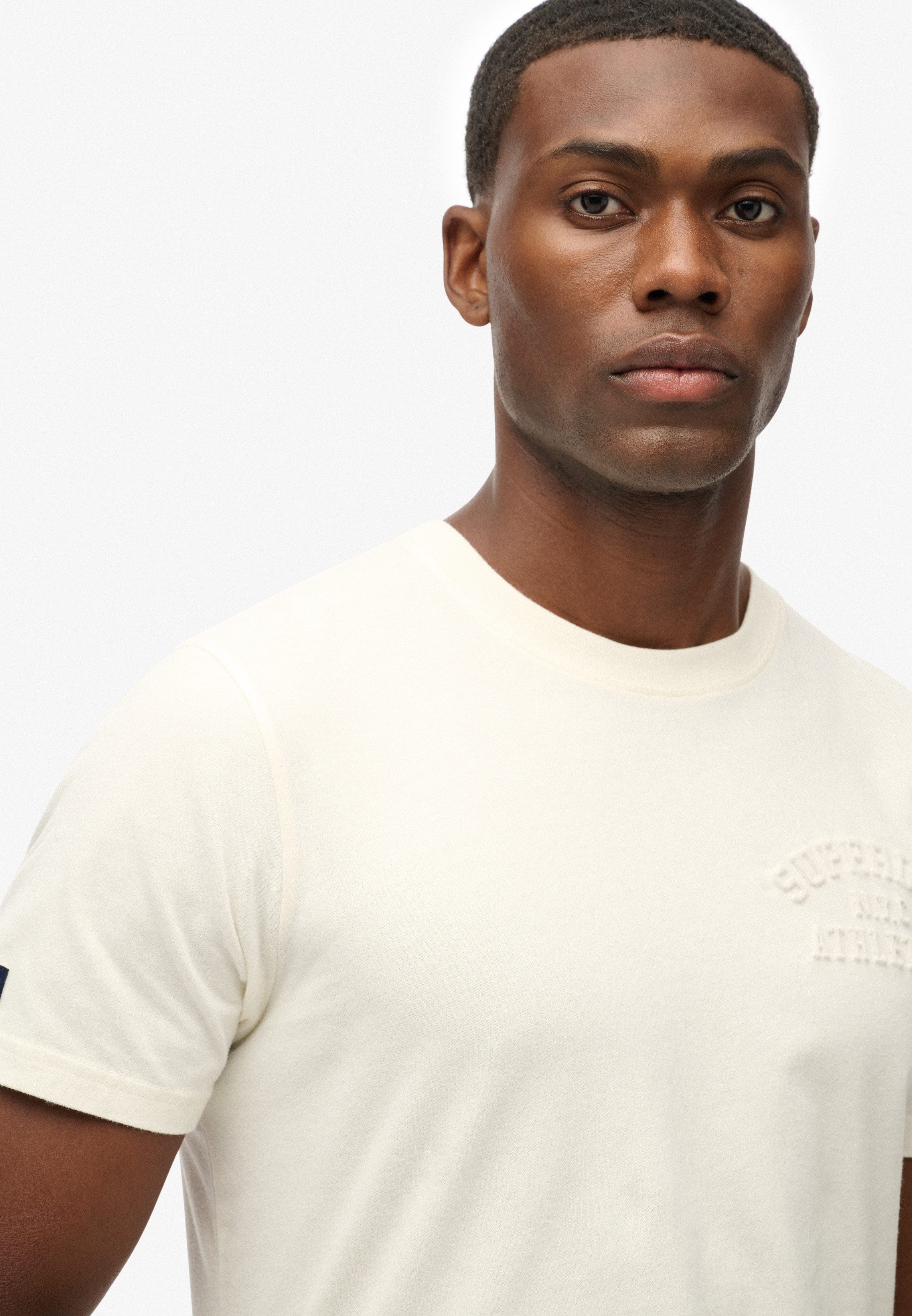 Superdry Rundhalsshirt ATHLETIC EMBOSS RELAXED TEE günstig online kaufen