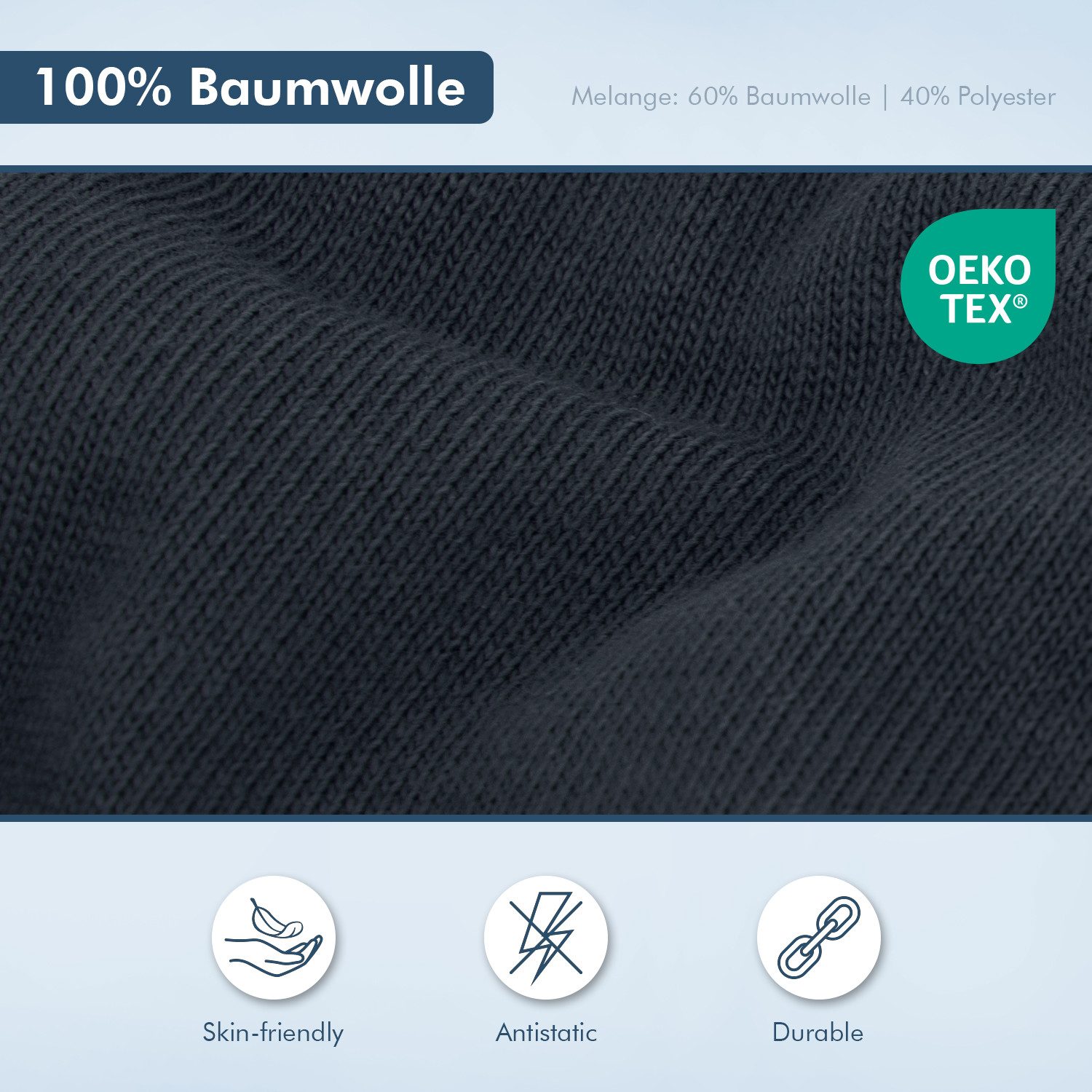 Gomati Boxershorts 6er Pack Herren Jersey Boxershorts Baumwolle günstig online kaufen