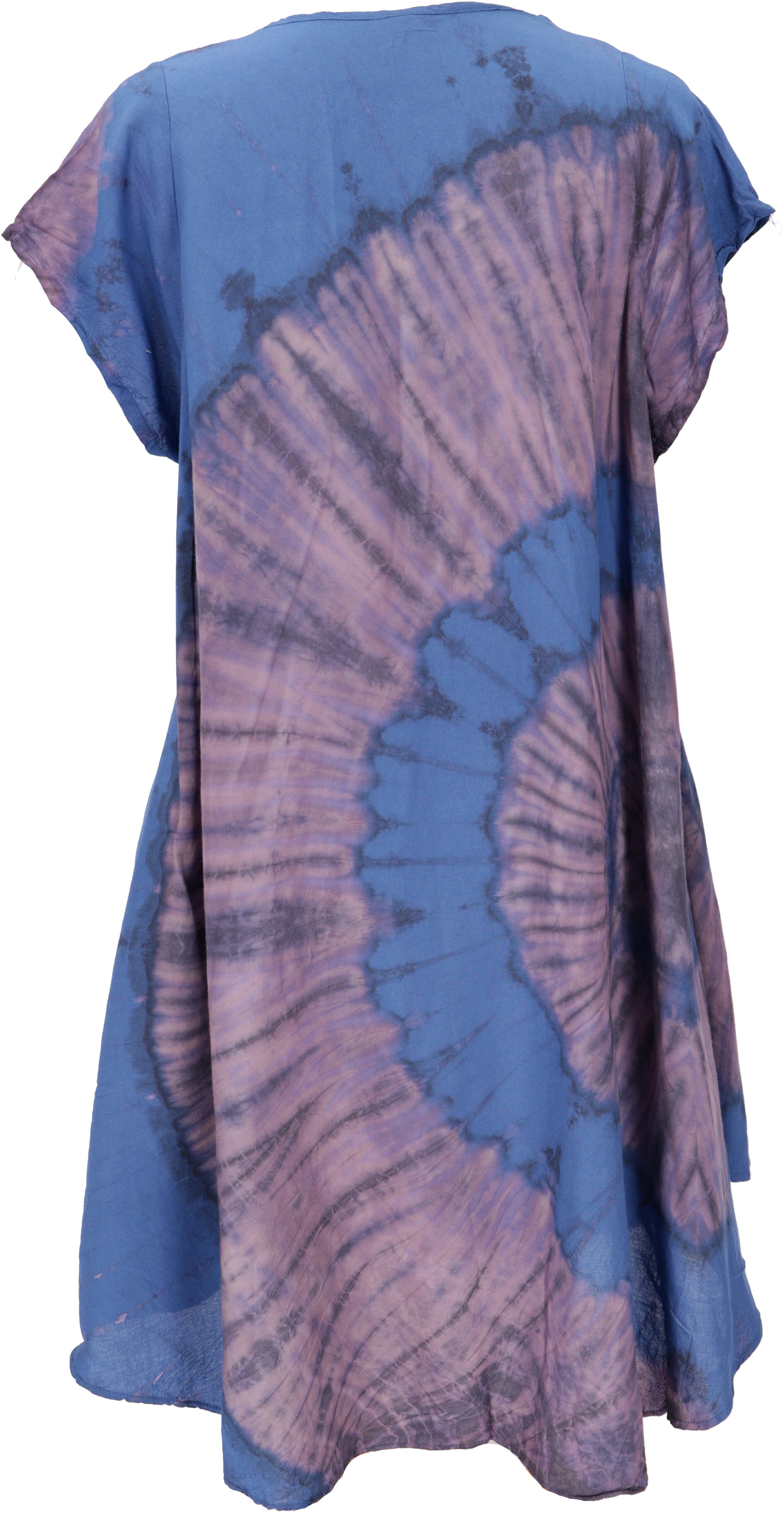 Guru-Shop Midikleid Batik Tunika, Midikleid, Strandkleid, günstig online kaufen