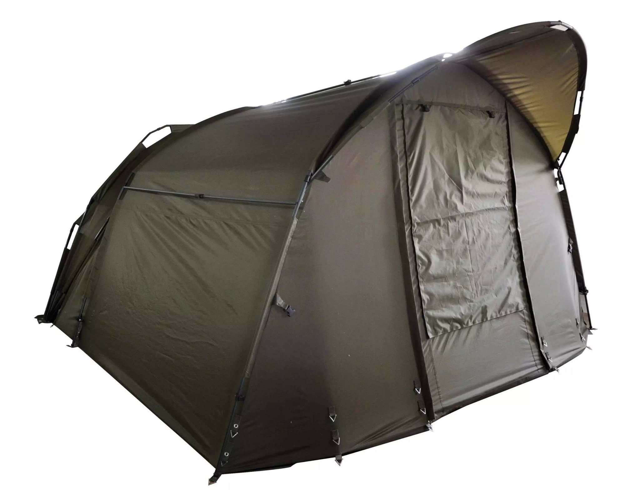 MK Angelsport Angelzelt Vorzelt für Fort Knox 2.0 Angelzelt 2-Mann und andere 2Man Bivvys