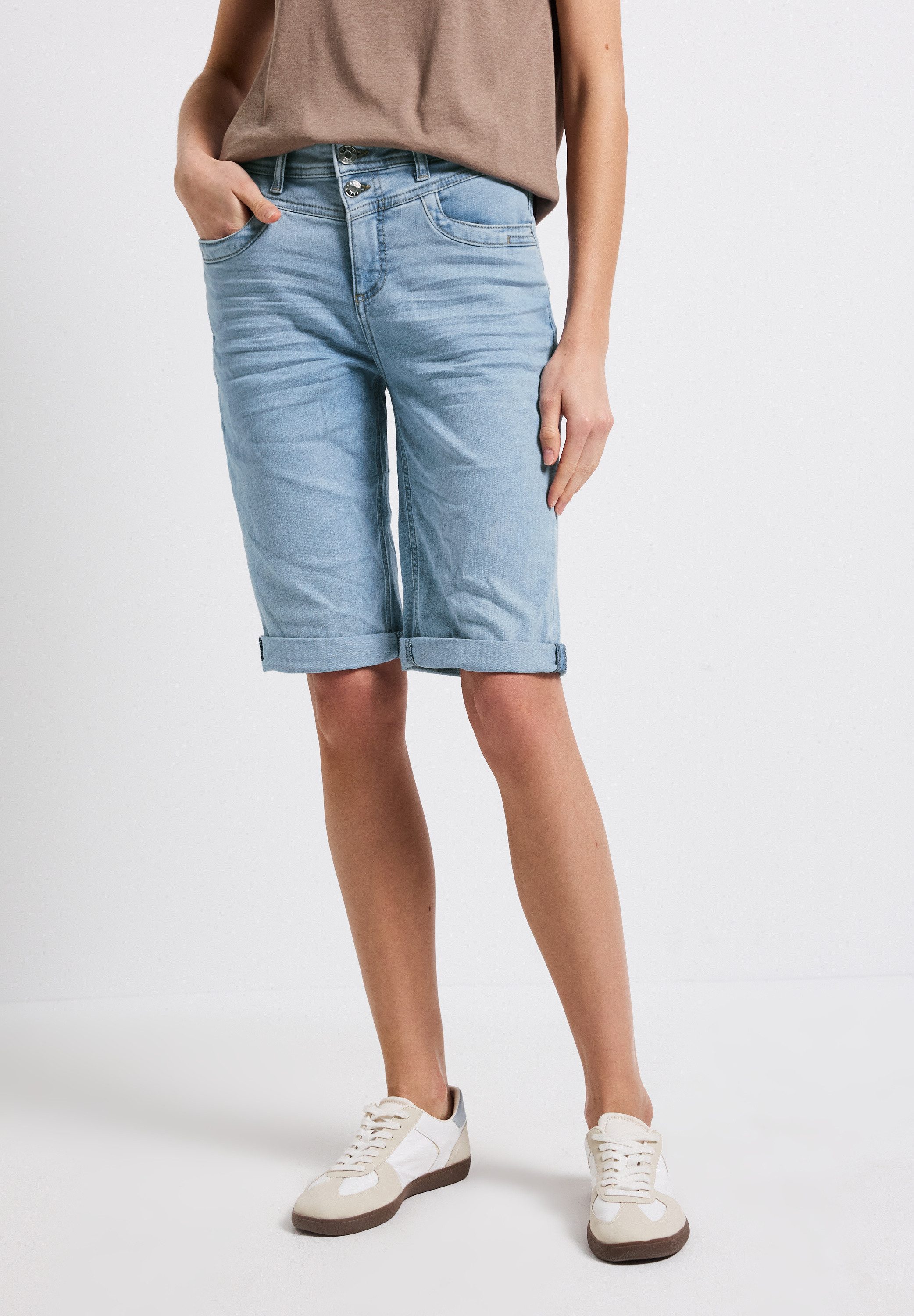 STREET ONE Slim-fit-Jeans aus Baumwolle mit günstig online kaufen