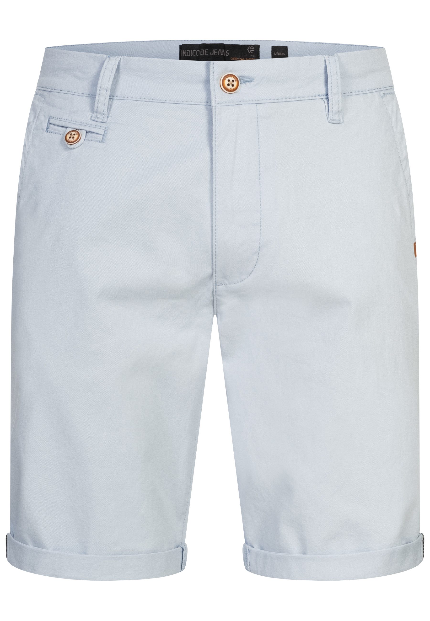 Indicode Chinoshorts Cuba aus Baumwollgemisch günstig online kaufen