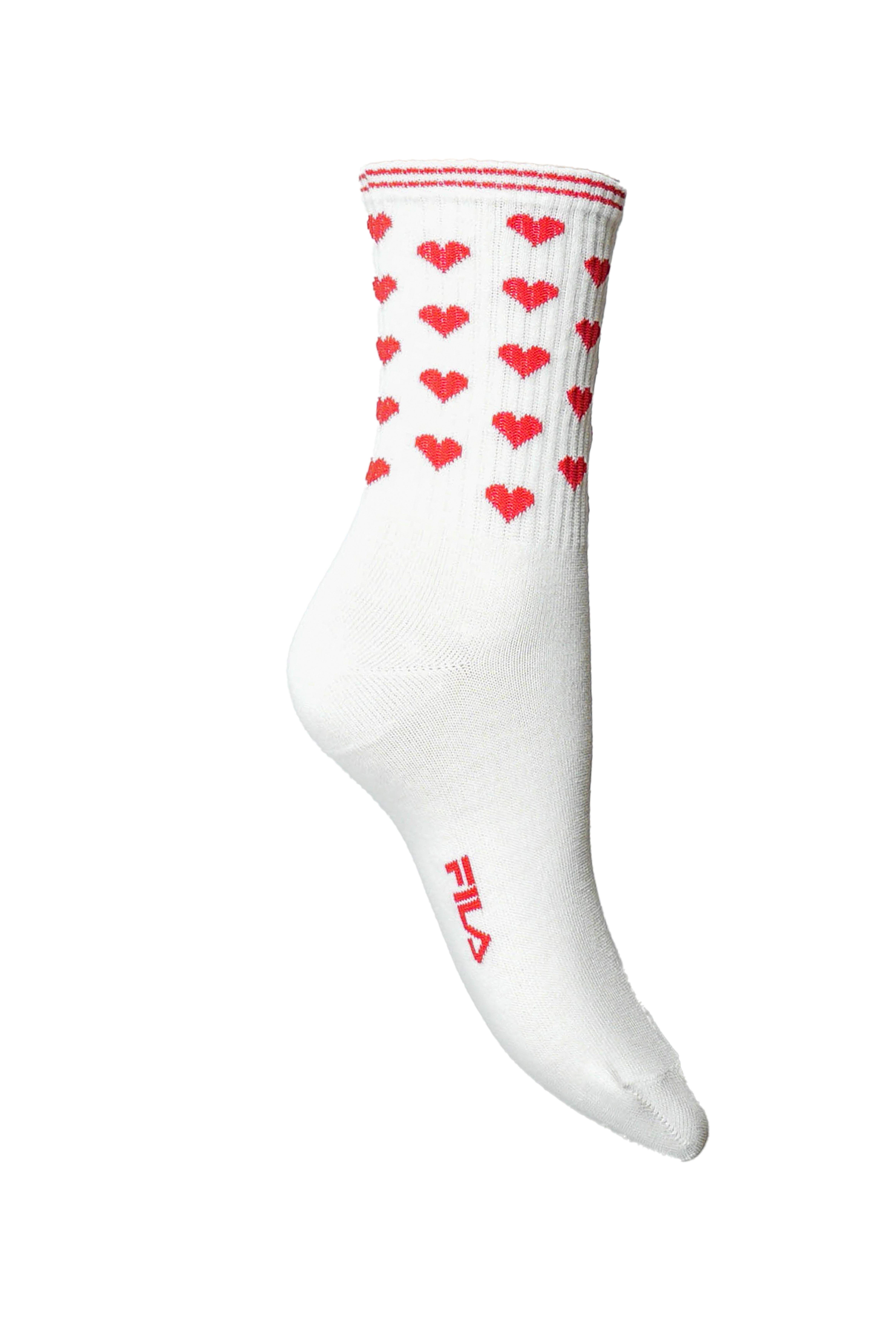 Fila Socken WOMAN LIFESTYLE NORMAL PLAIN SOCKS (6 Paar) mit Herzdesign günstig online kaufen
