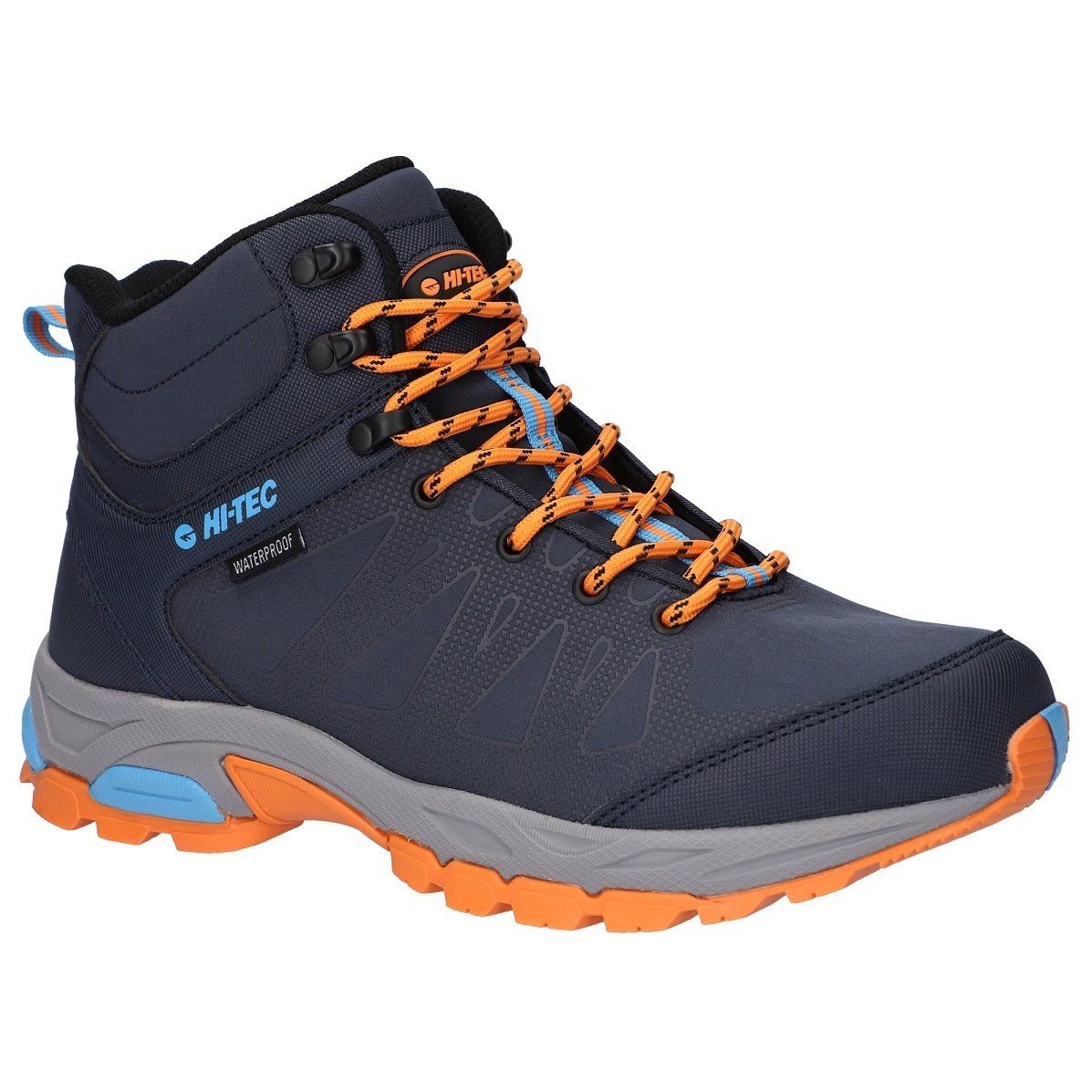 Hi-Tec Raven Mid WP (wasserdicht) navyblau Herren Wanderschuh günstig online kaufen
