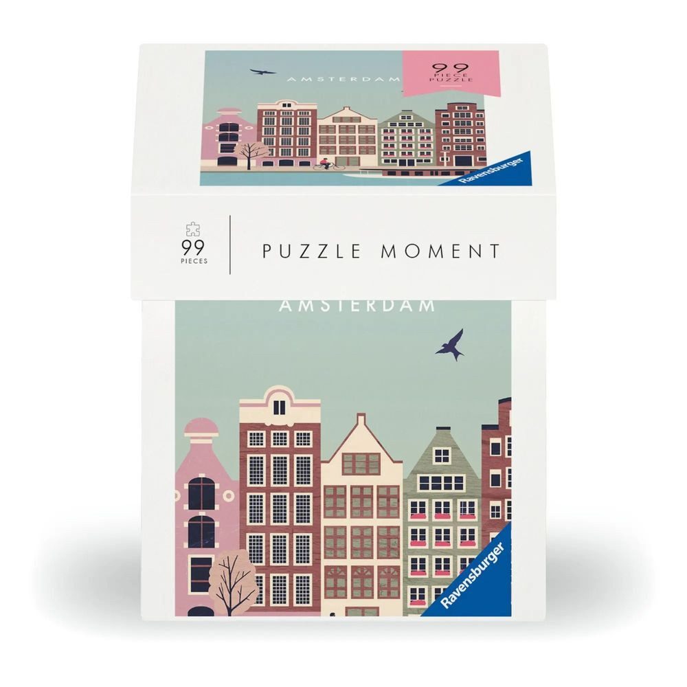Ravensburger Puzzle Erwachsenenpuzzle 99 Teile - Amsterdam, 99 Puzzleteile von Ravensburger