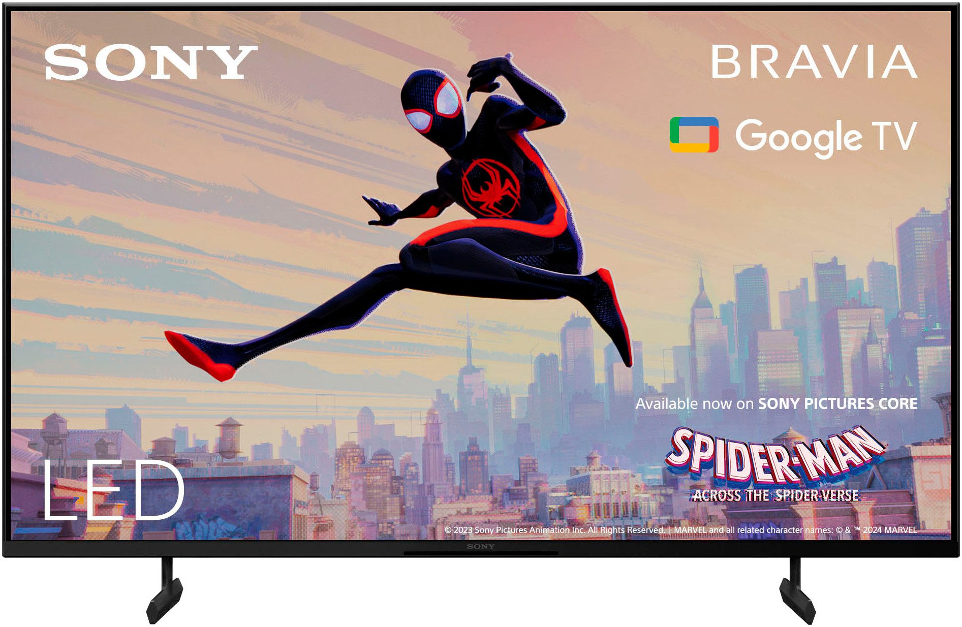 Sony KD-43X80L LED-Fernseher (108 cm/43 Zoll, 4K Ultra HD, Google TV, Smart-TV, HDR, X1-Prozessor, BRAVIA CORE, Triluminos Pro, Gaming-Menü, HDMI 2.1)
