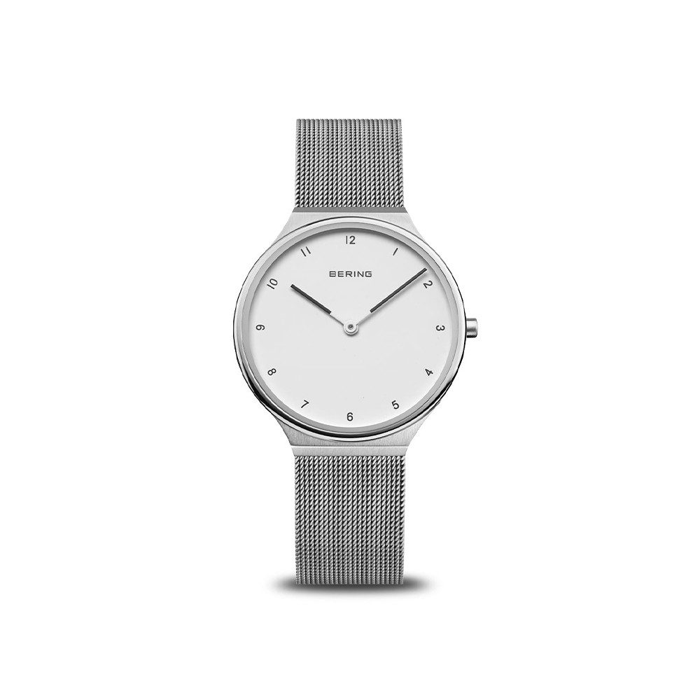 Bering Quarzuhr Bering Ultra Slim silber poliert/gebürstet 18434-004 18434-004, Bering Ultra Slim silber poliert/gebürstet 18434-004