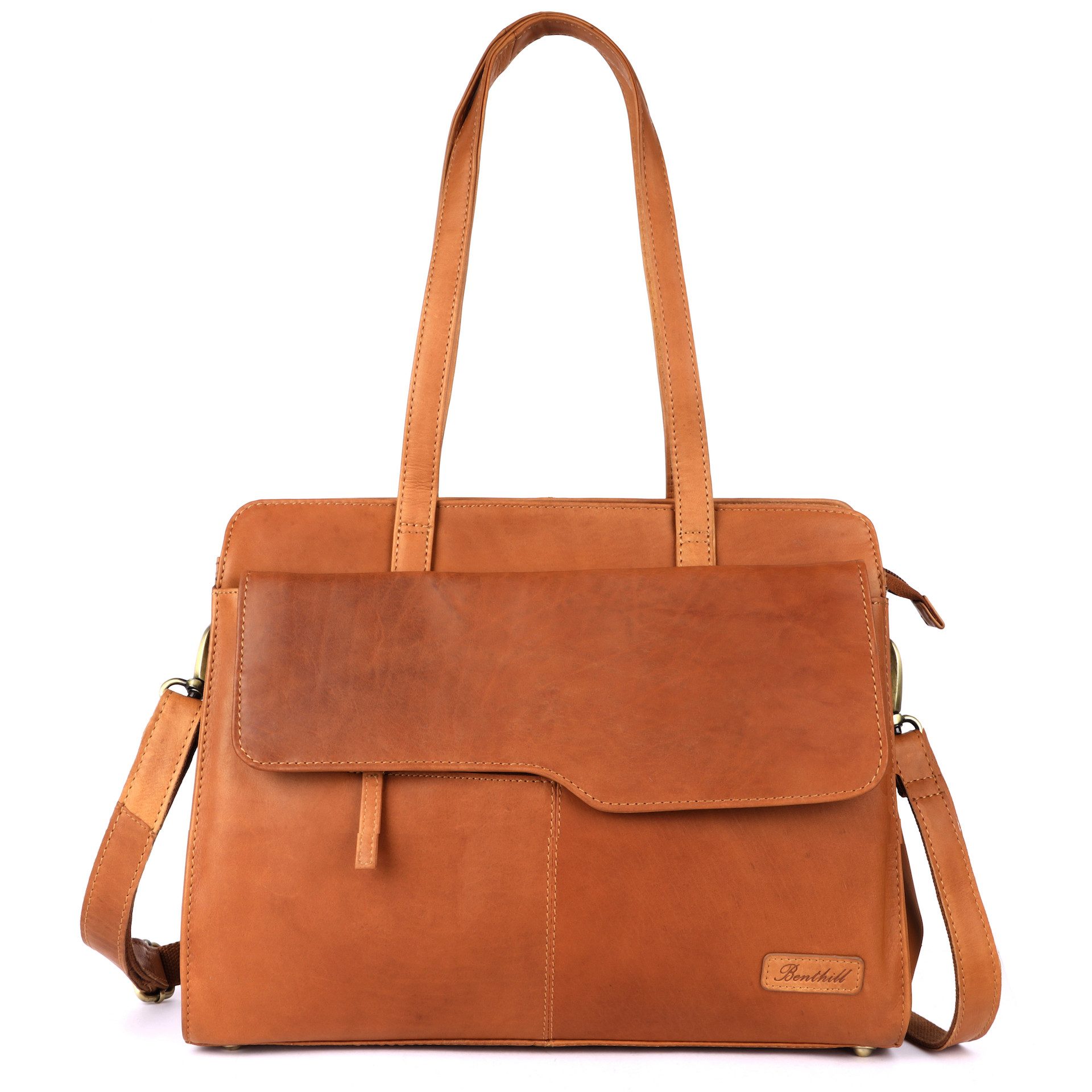 Benthill Handtasche Damen Echt Leder Handtasche günstig online kaufen