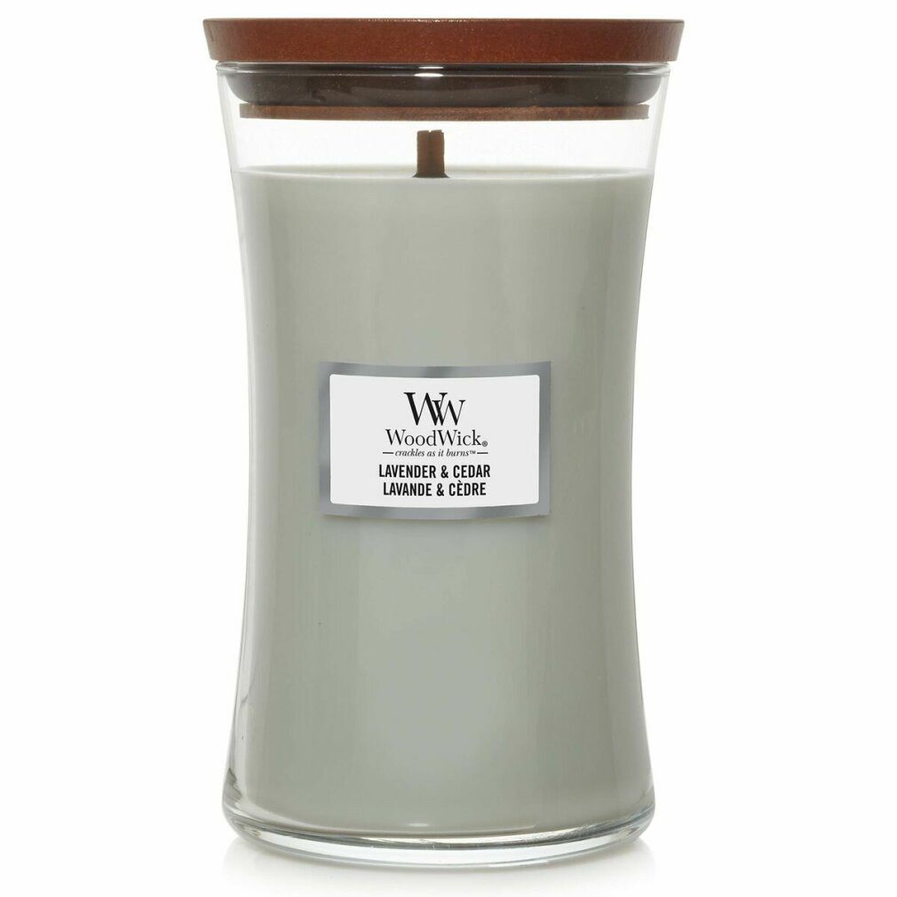 WoodWick Lavendar&Cedar Hourglass Duftkerze · 610 g – Bild 3 von 3