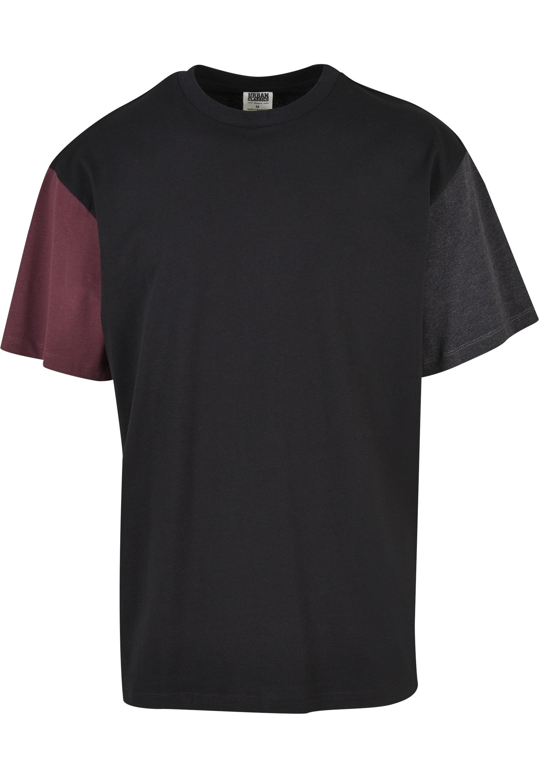 T-Shirt Urban Classics Herren Organic Oversized Colorblock Tee