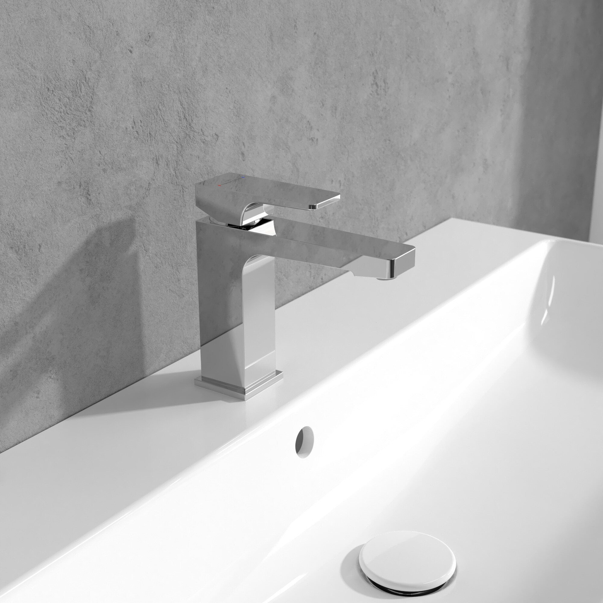 Villeroy & Boch Waschtischarmatur Architectura Square günstig online kaufen