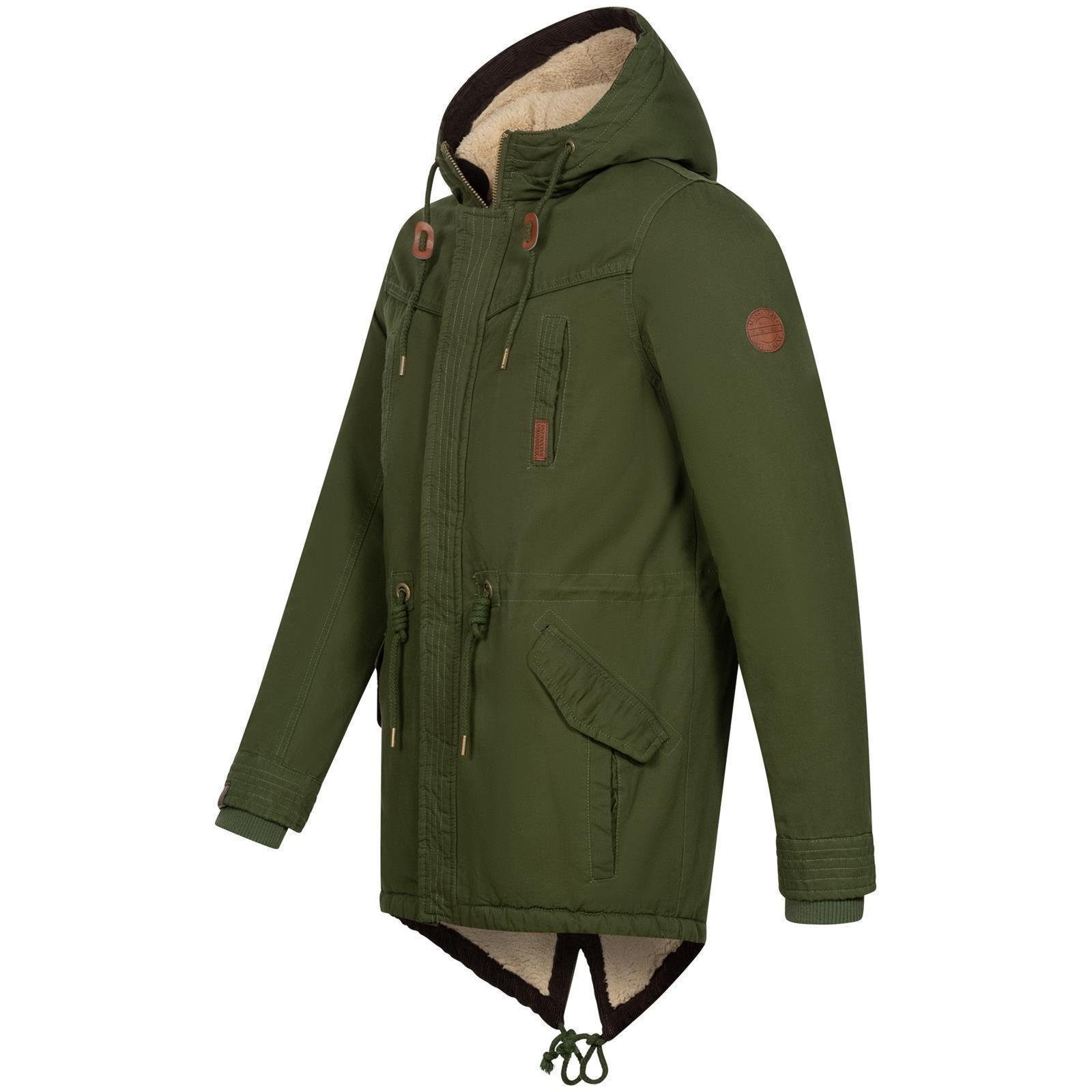 Alessandro Salvarini Winterjacke ASMenara mit warmem Teddyfell