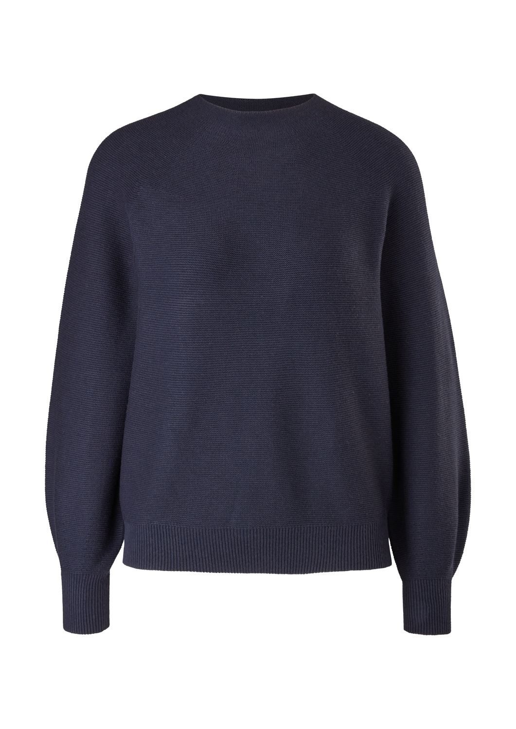 s.Oliver Rundhalspullover Basic (1-tlg) Strickpullover aus Viskosemix