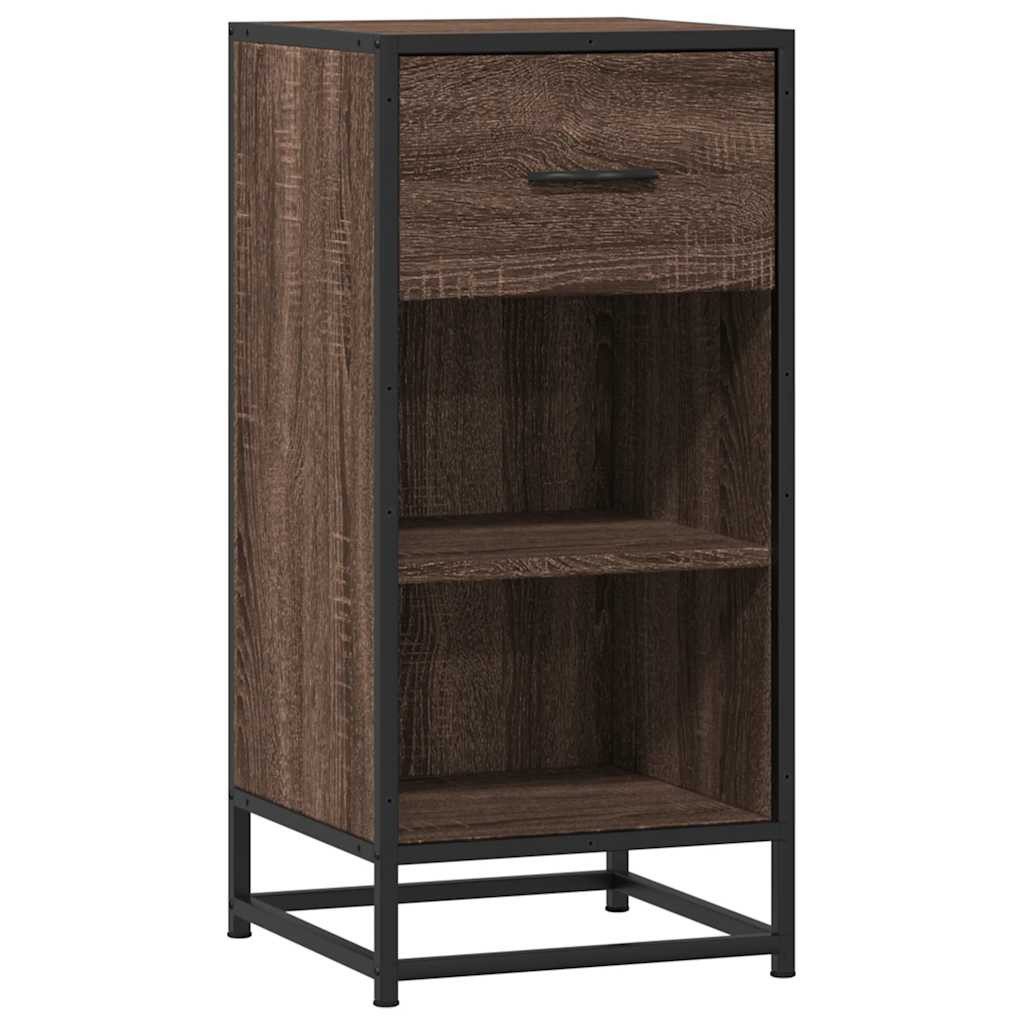 vidaXL Sideboard Sideboard Braun Eichen-Optik 35,5x35x76 günstig online kaufen