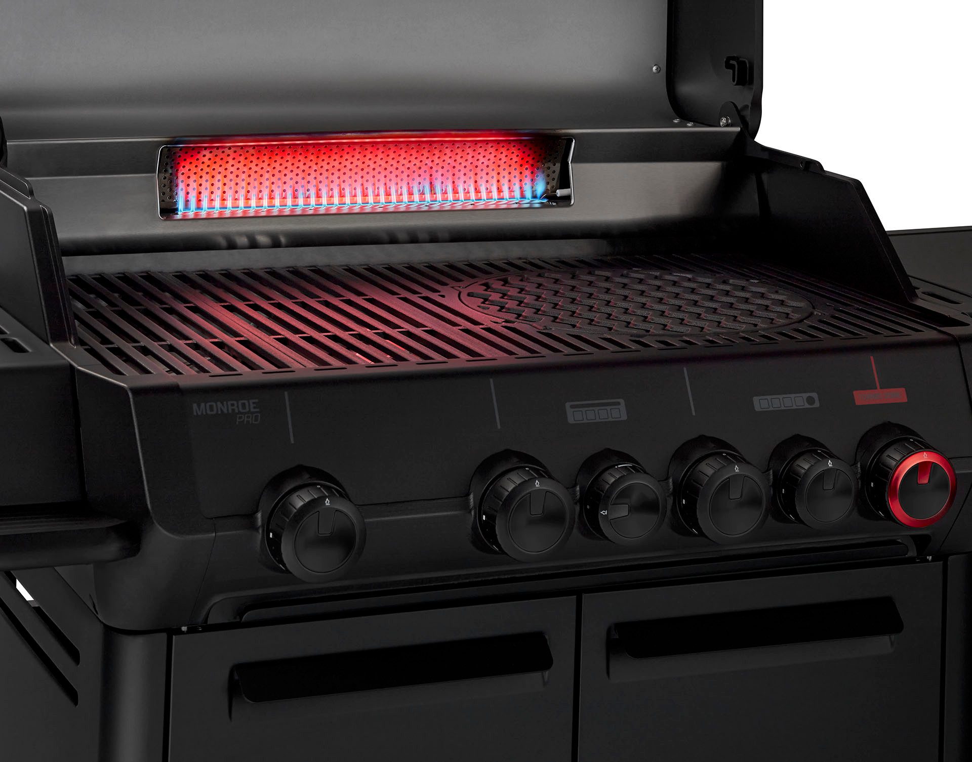 Enders® Gasgrill Monroe Pro 4 SIKR Turbo Shadow inkl. Seargrate – Bild 5 von 5
