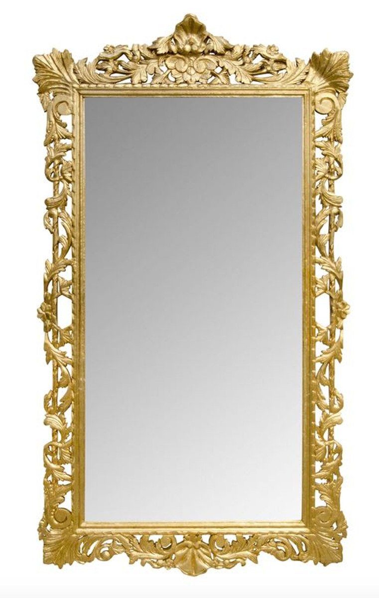 Casa Spiegel 115 x cm Barock Gold Barockspiegel - 202 Antik Wandspiegel H. Barockstil Padrino Möbel Stil