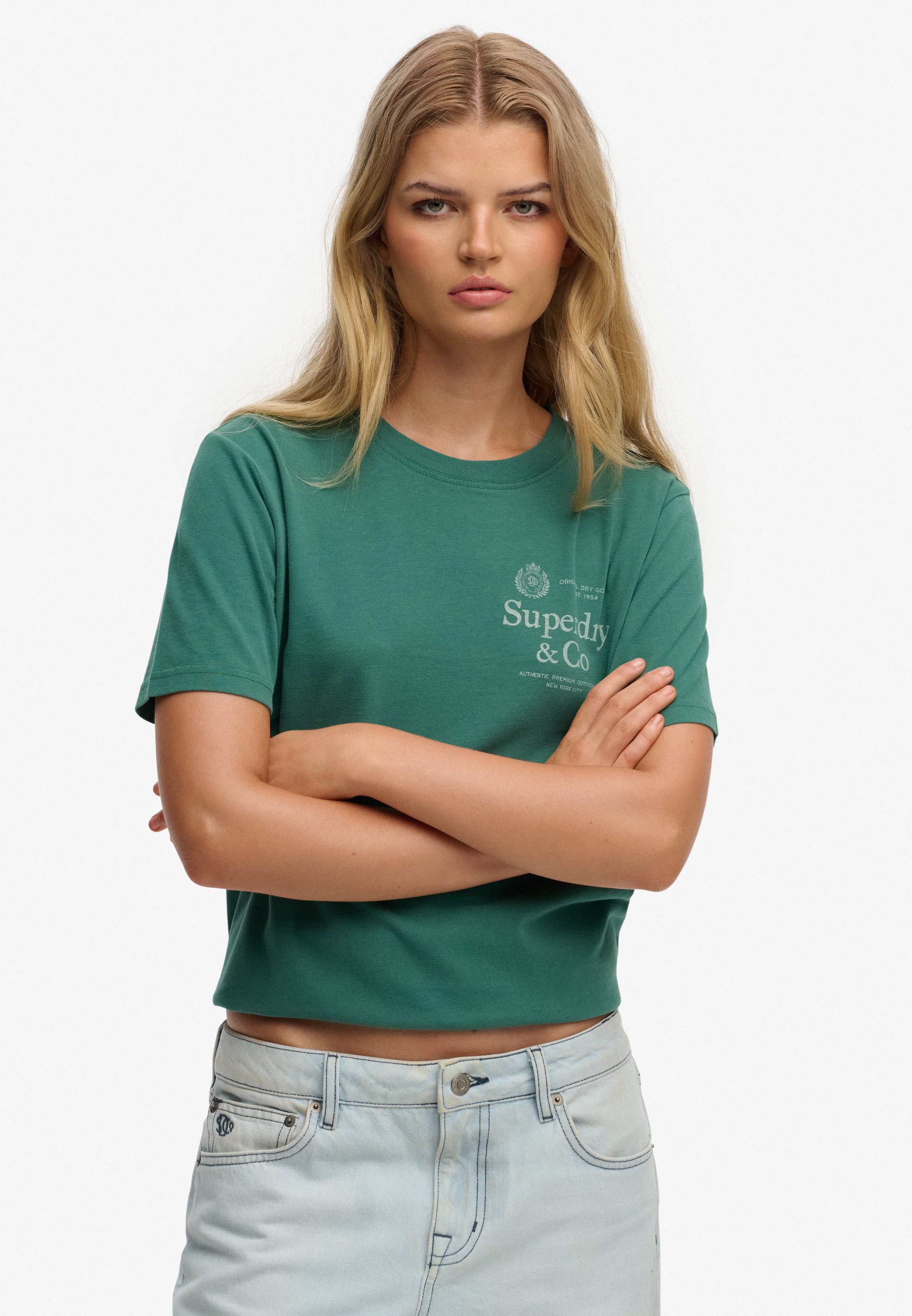 Print-Shirt LUXE CASUAL RLXD TEE