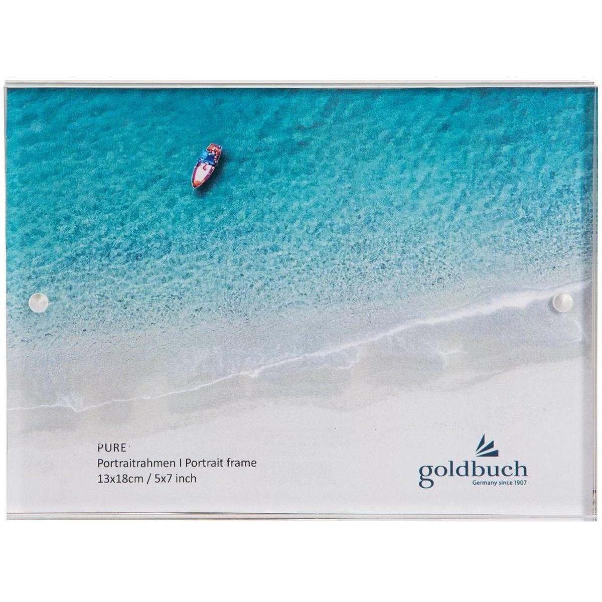 Goldbuch Bilderrahmen 950013 Pure Acrylrahmen 10x15cm