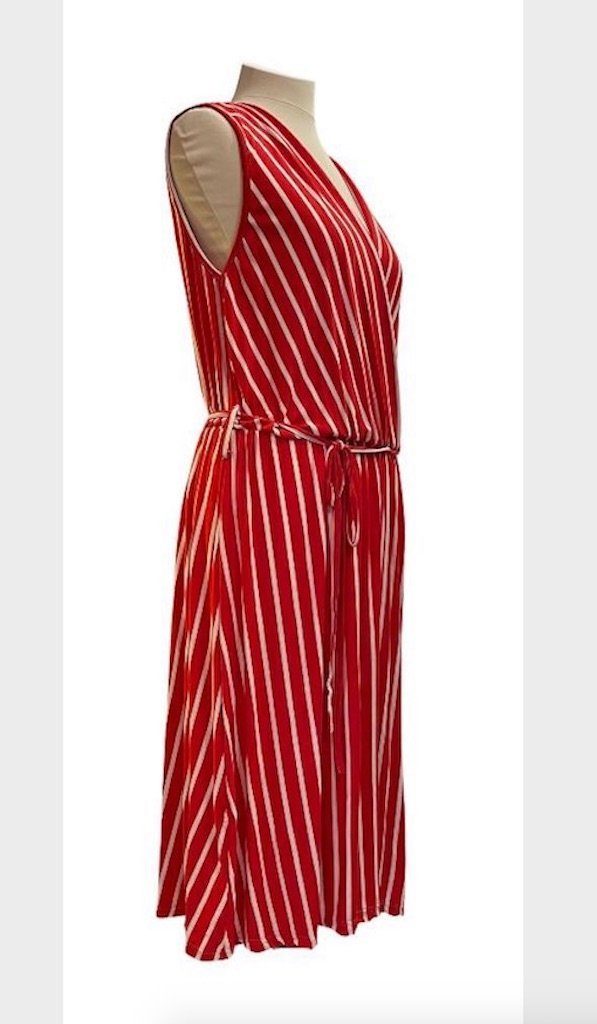 BZNA Sommerkleid Viskose Kleid gestreift