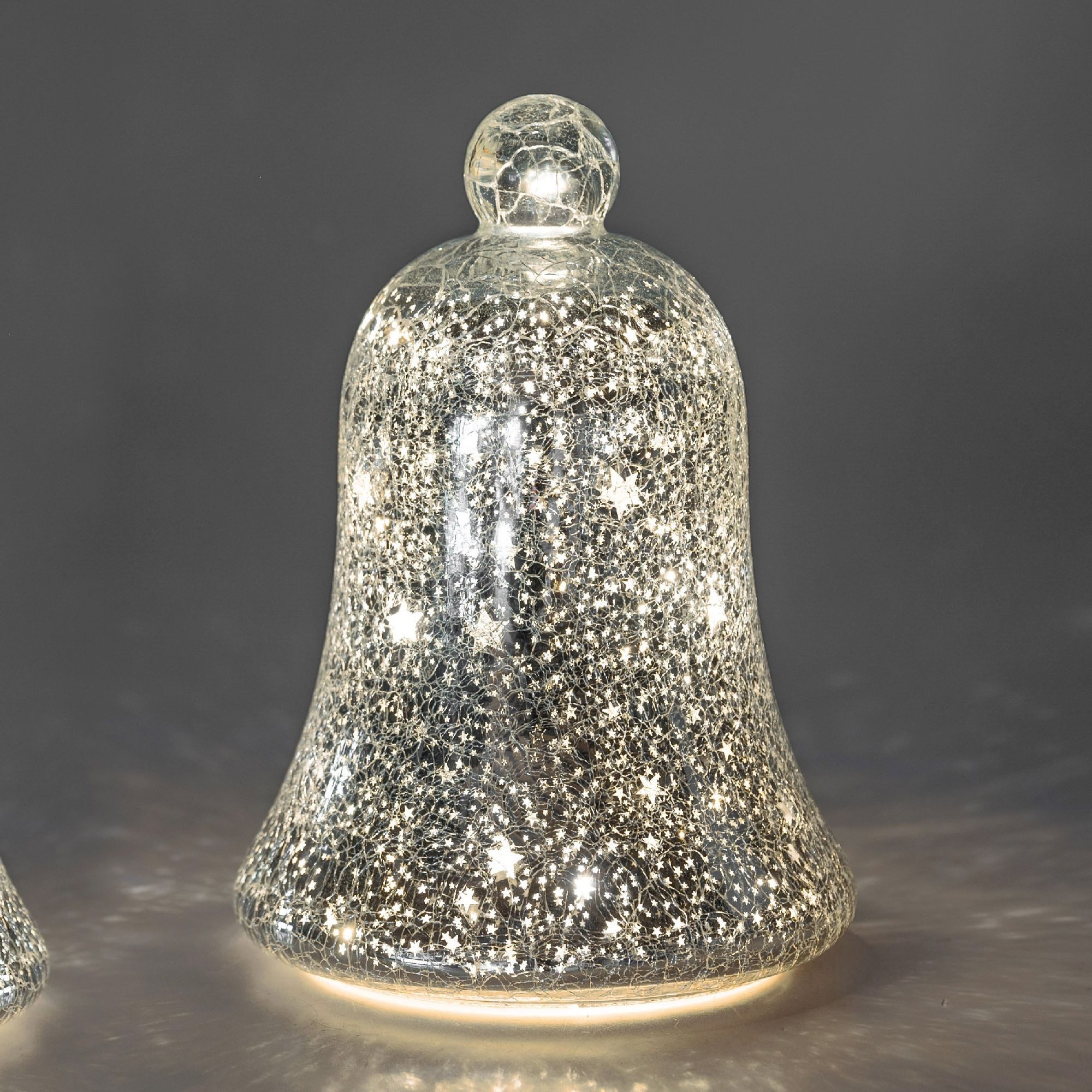 formano Skulptur Sterne, Mit Timerfunktion, Silber, Sterne, H: 22cm