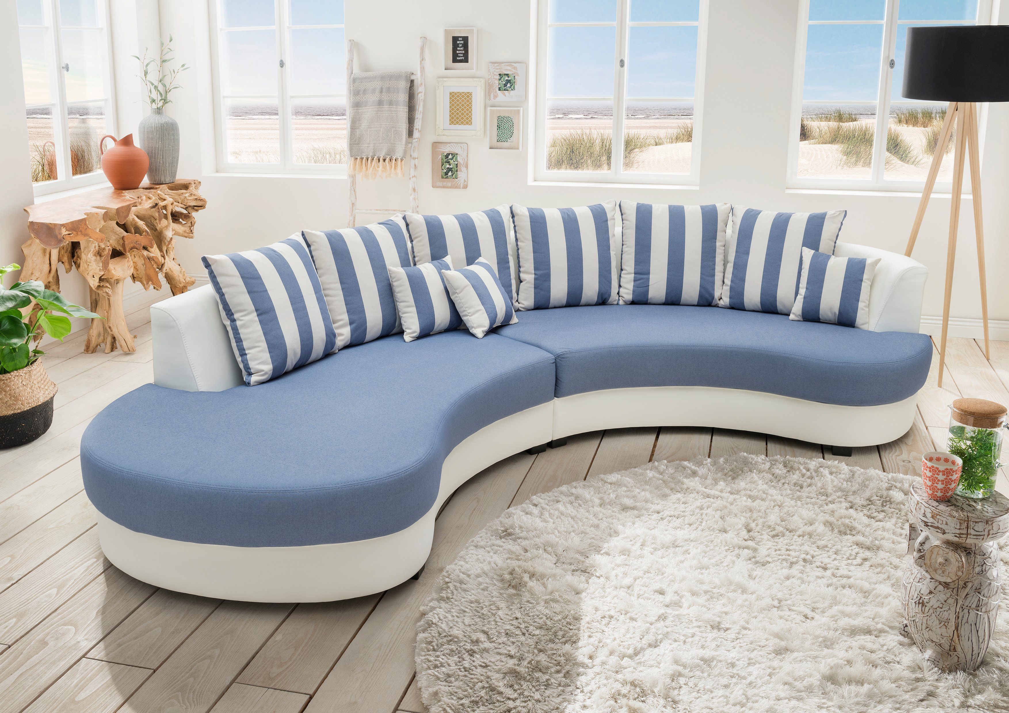 INOSIGN Ecksofa "Limoncello organische Formensprache, OTTOs Choice, L-Form" günstig online kaufen