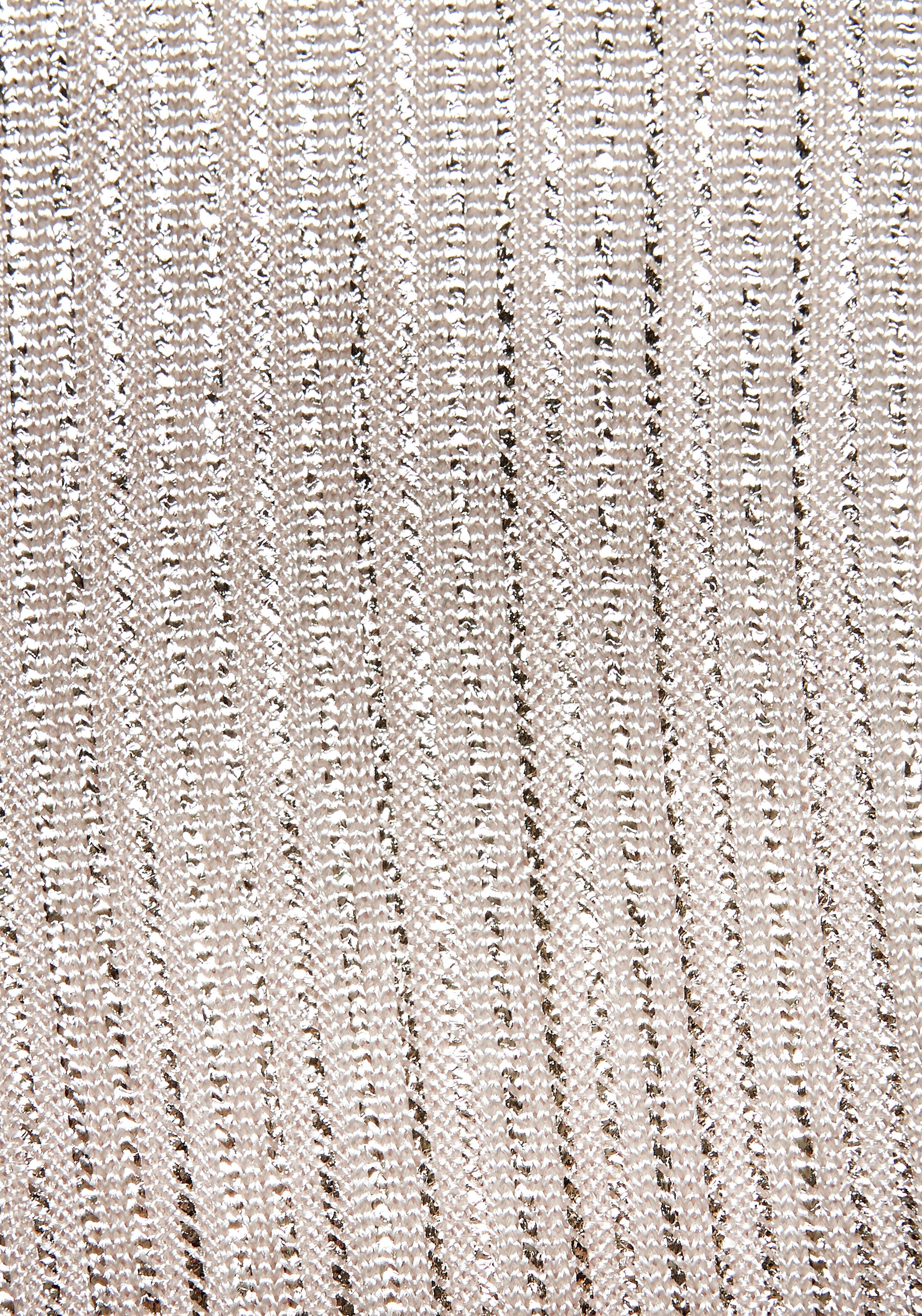 LASCANA Sommerkleid mit Glitzerfäden im Material, Partykleid, leicht transparent