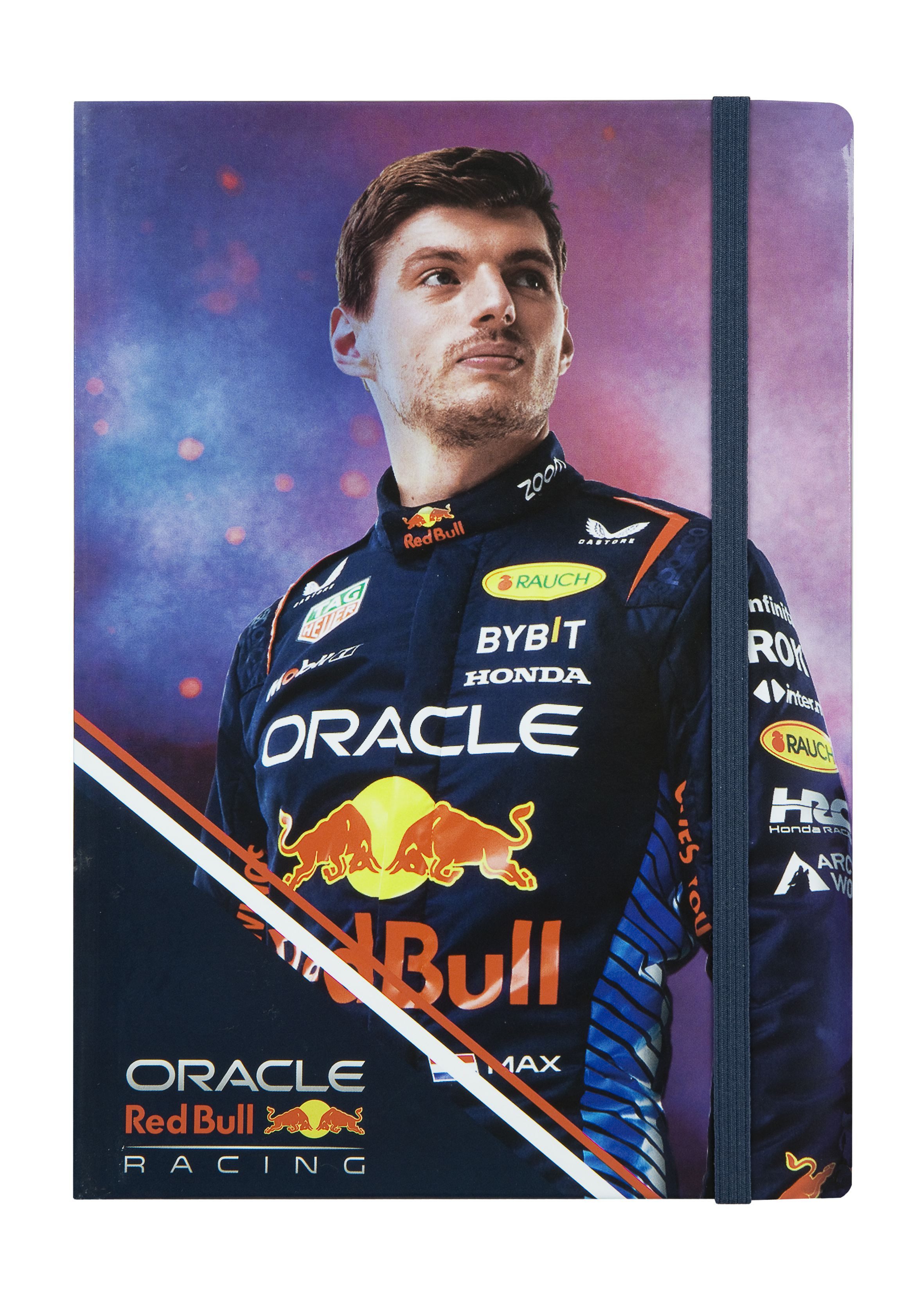 Red Bull Racing Notizbuch Red Bull Notizbuch - Hardcover mit Max Verstappen Design