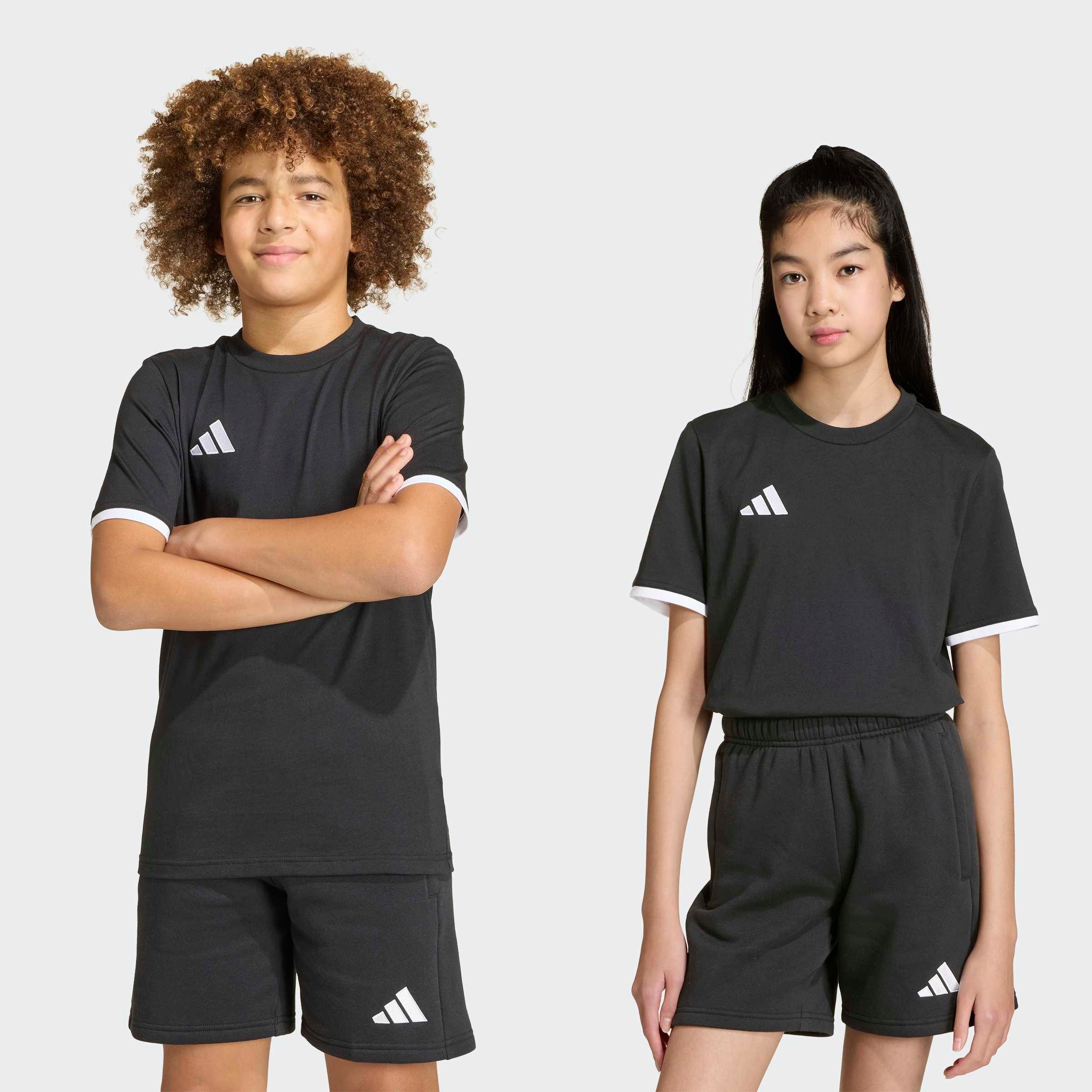 adidas Performance Trainingsshirt ENT26 TEE Y für aktive Kinder, sportliches Design, aus Baumwolle