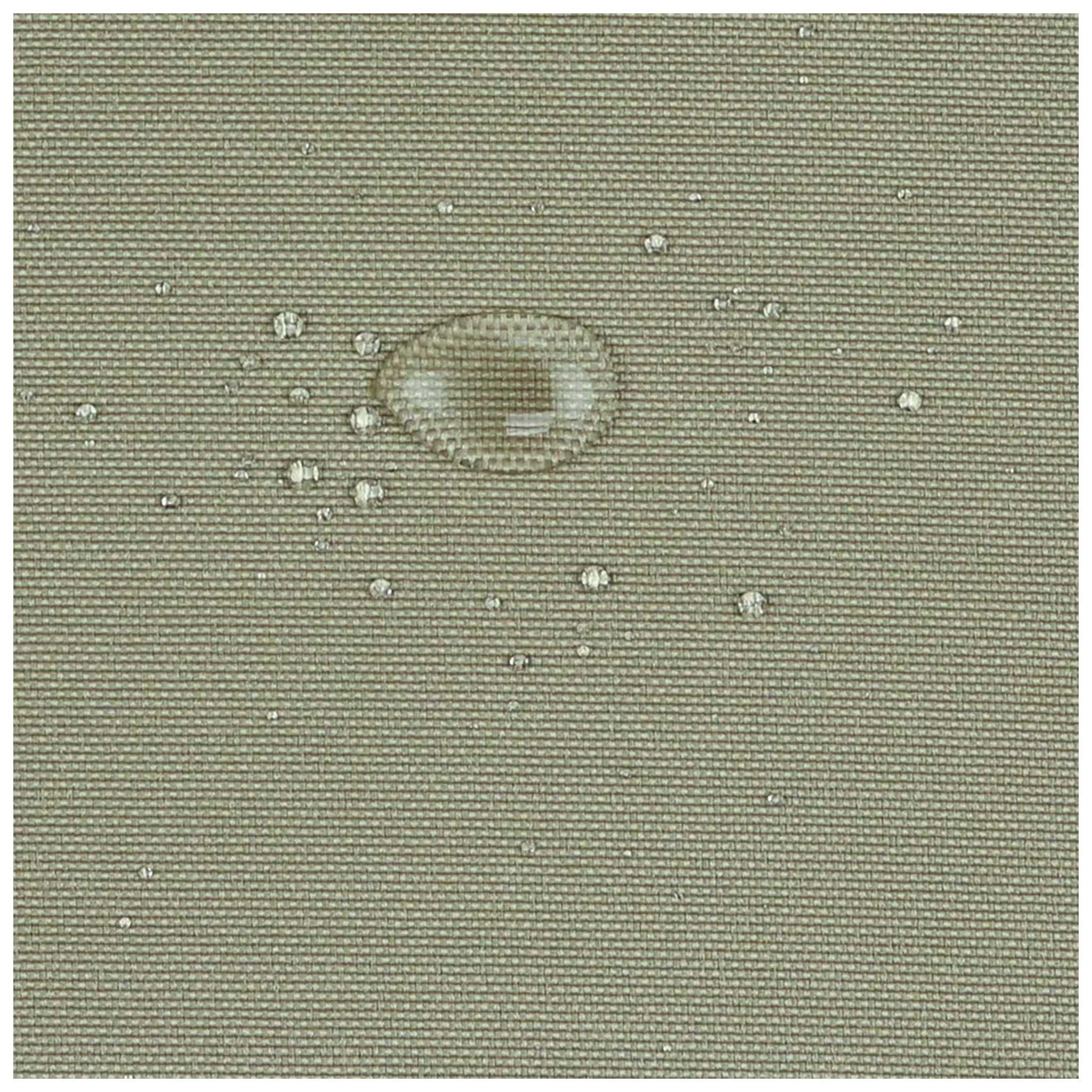 maDDma Stoff 0,5m Outdoorstoff wasserabweisend Polyester gummiert, 033 - silbergrau