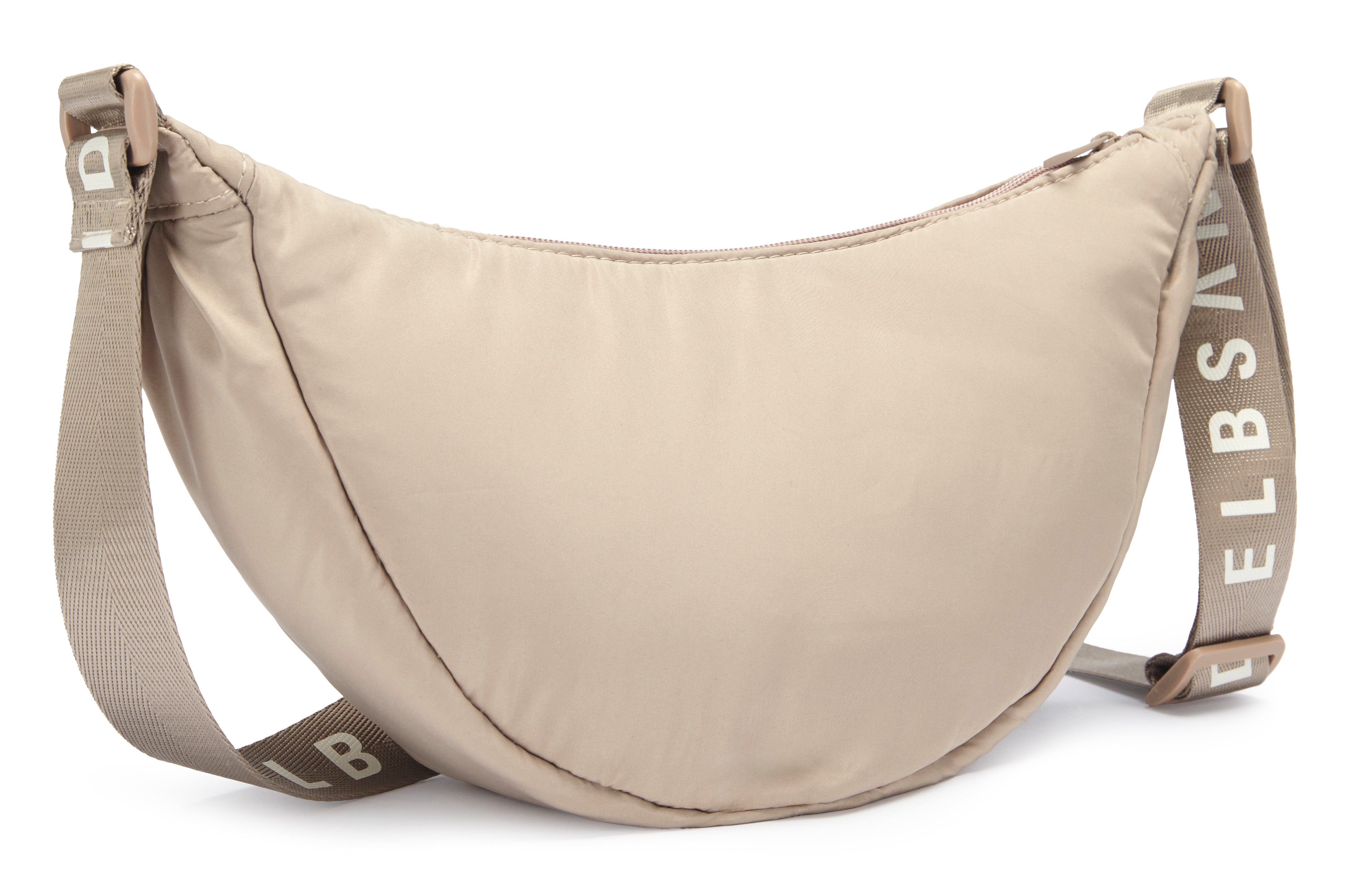 Elbsand Umhängetasche Crossbody Bag, Minibag, Schultertasche, Damentasche, NEU Handtasche Damen zum Umhängen aus weichem Material VEGAN