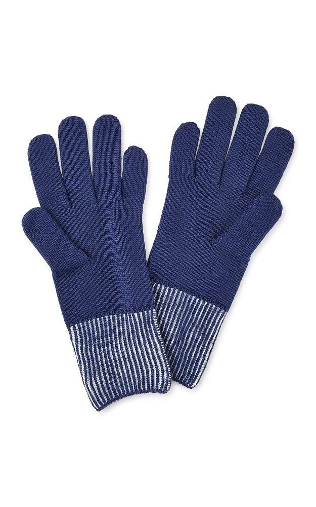 FALKE Strickhandschuhe (Merinowolle) - soft und warm - dunkelblau - Damen/Herren - 1 Paar