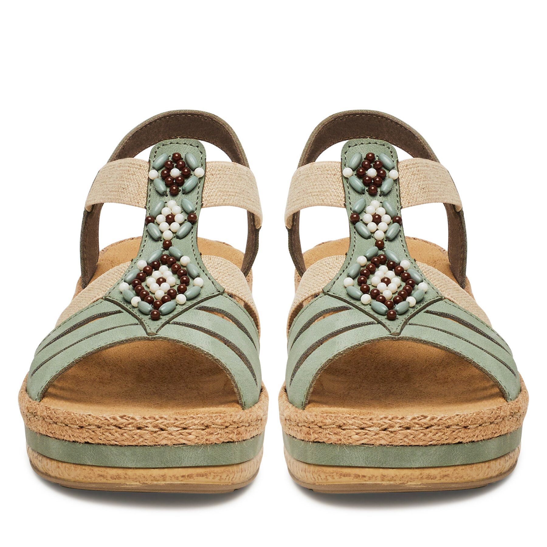 Rieker Rieker Damen-Sandalen Grün V0920-52 Sandale