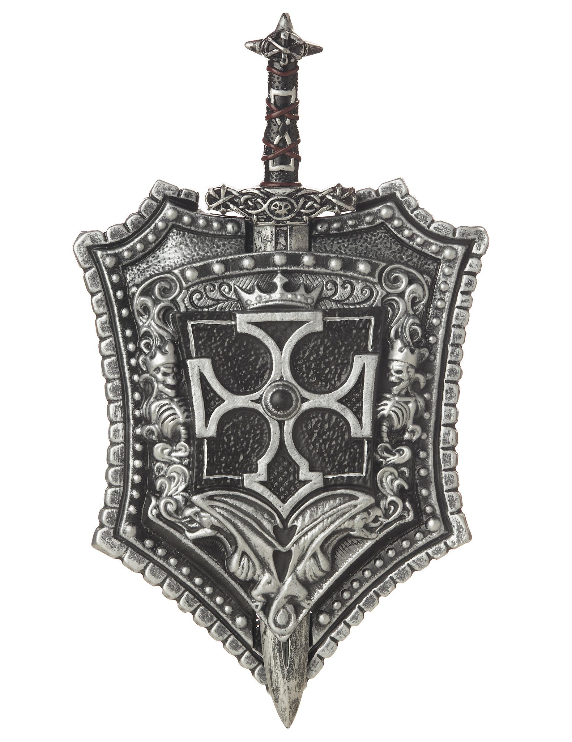 Kostüm Ritter-Schwert mit Schild 60cm