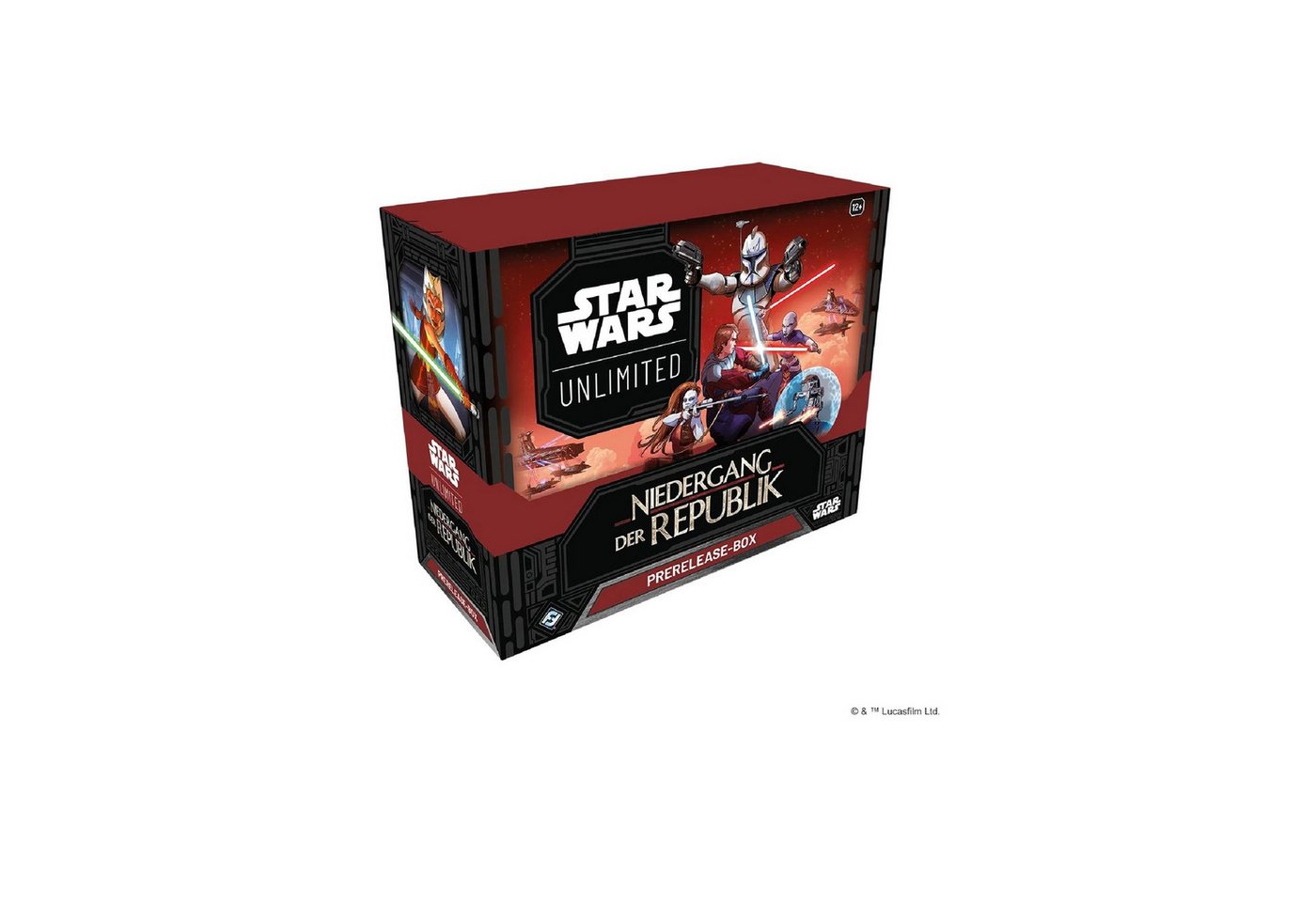 Fantasy Flight Games Sammelkarte SWU Niedergang der Republik (Prerelease Box) (De)