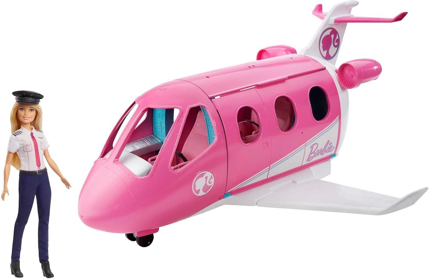 Mattel® Spielzeug-Flugzeug, (15-tlg)