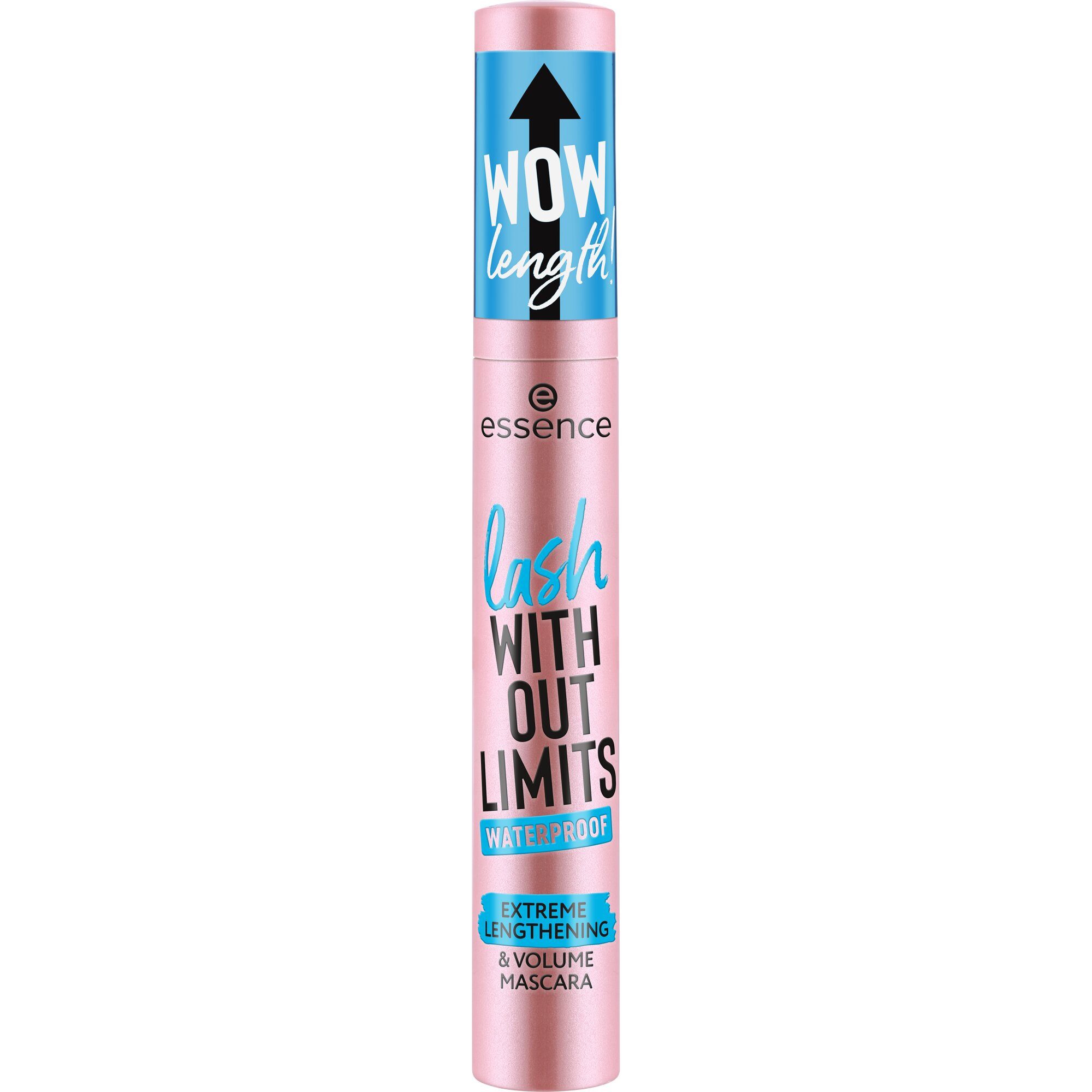 Essence Mascara lash WITHOUT LIMITS BROWN EXTREME LENGTHENING & VOLUME MASCARA, 3-tlg., mit Volumeneffekt