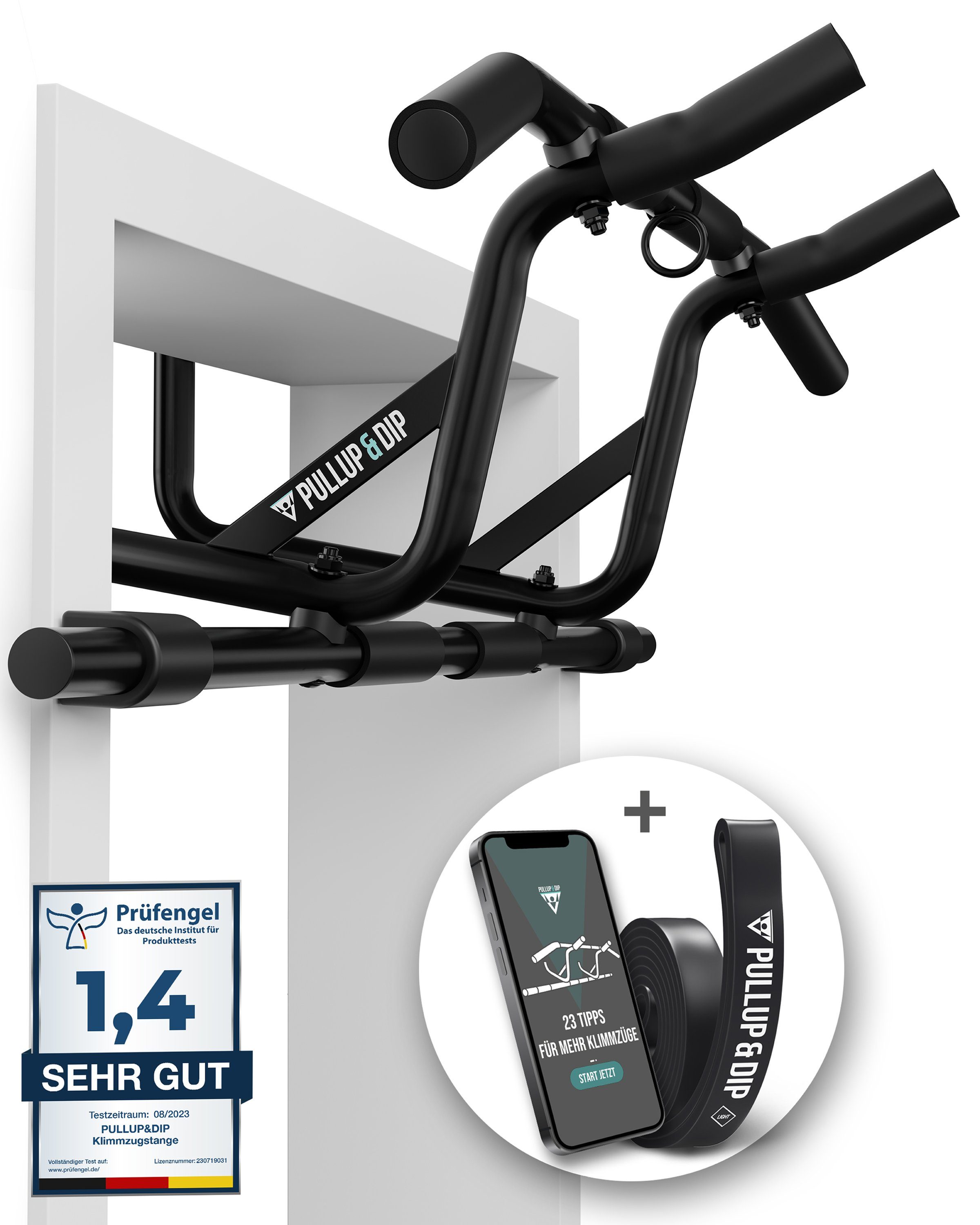 Türreck PULLUP & DIP Klimmzugstange für Türrahmen zum Einhängen