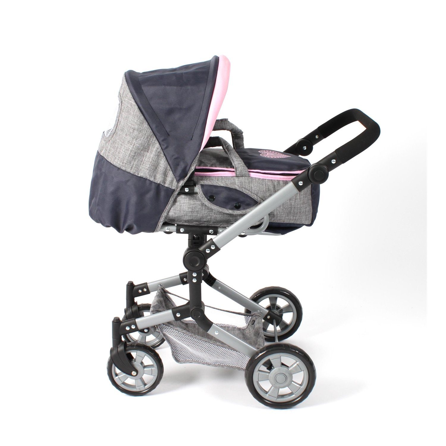 CHIC2000 Puppenwagen 587-26 Kombi-Puppenwagen "JARA" Melange günstig online kaufen