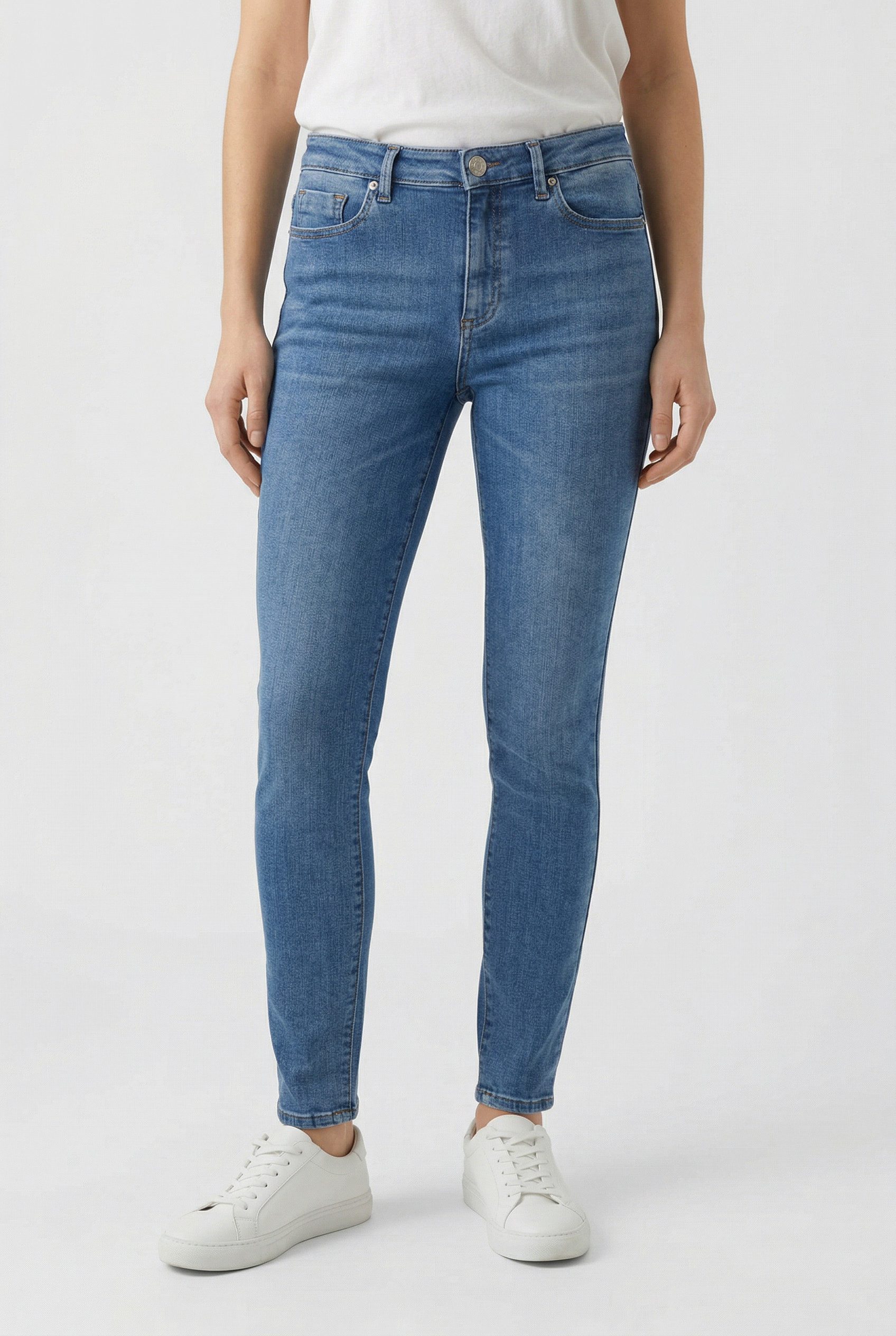 Skinny-fit-Jeans VMPOLLY MR SKINNY JEANS RA3049 NOOS