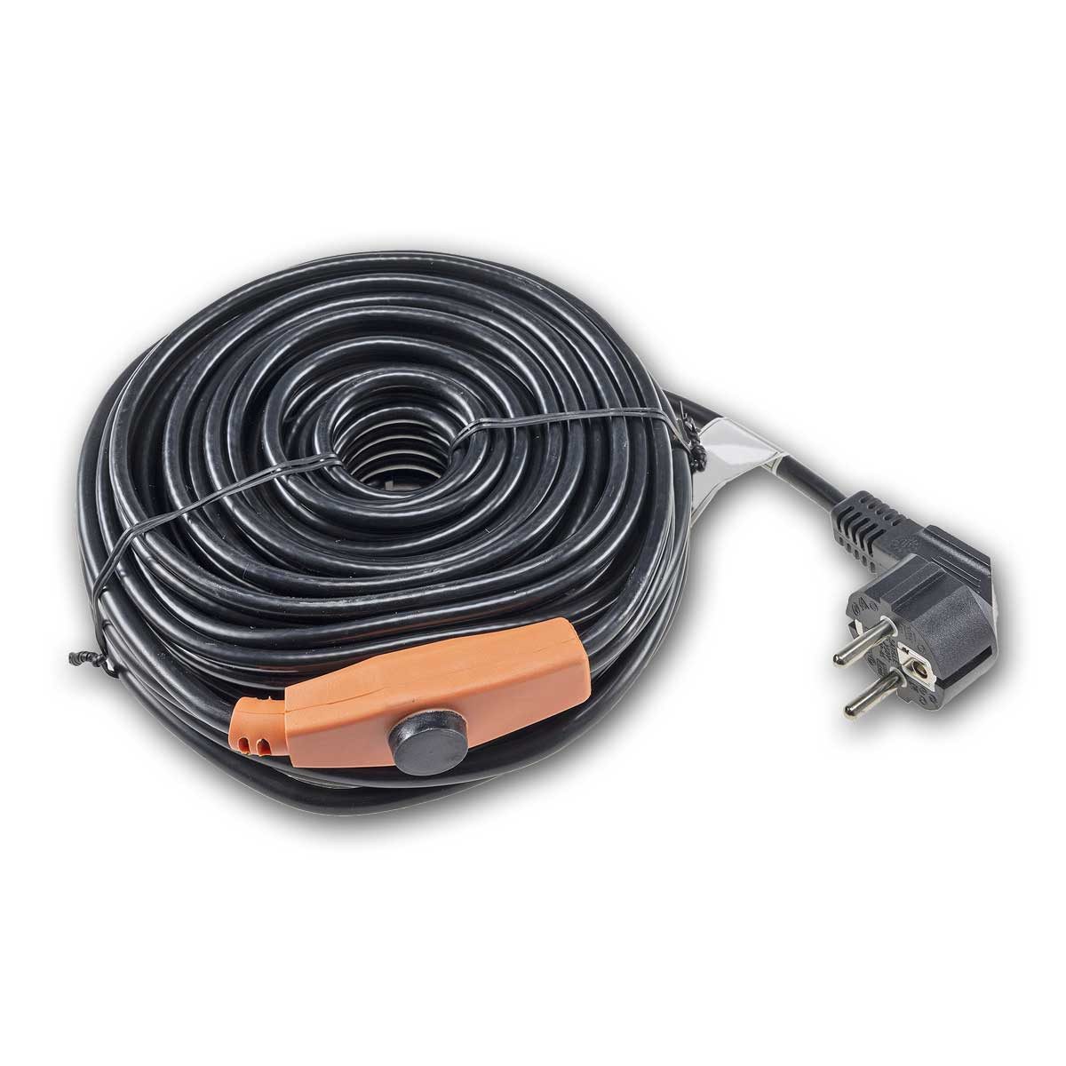 ChiliTec Heizgerät Frostschutz-Heizkabel 12m 192W mit Temperaturfühle